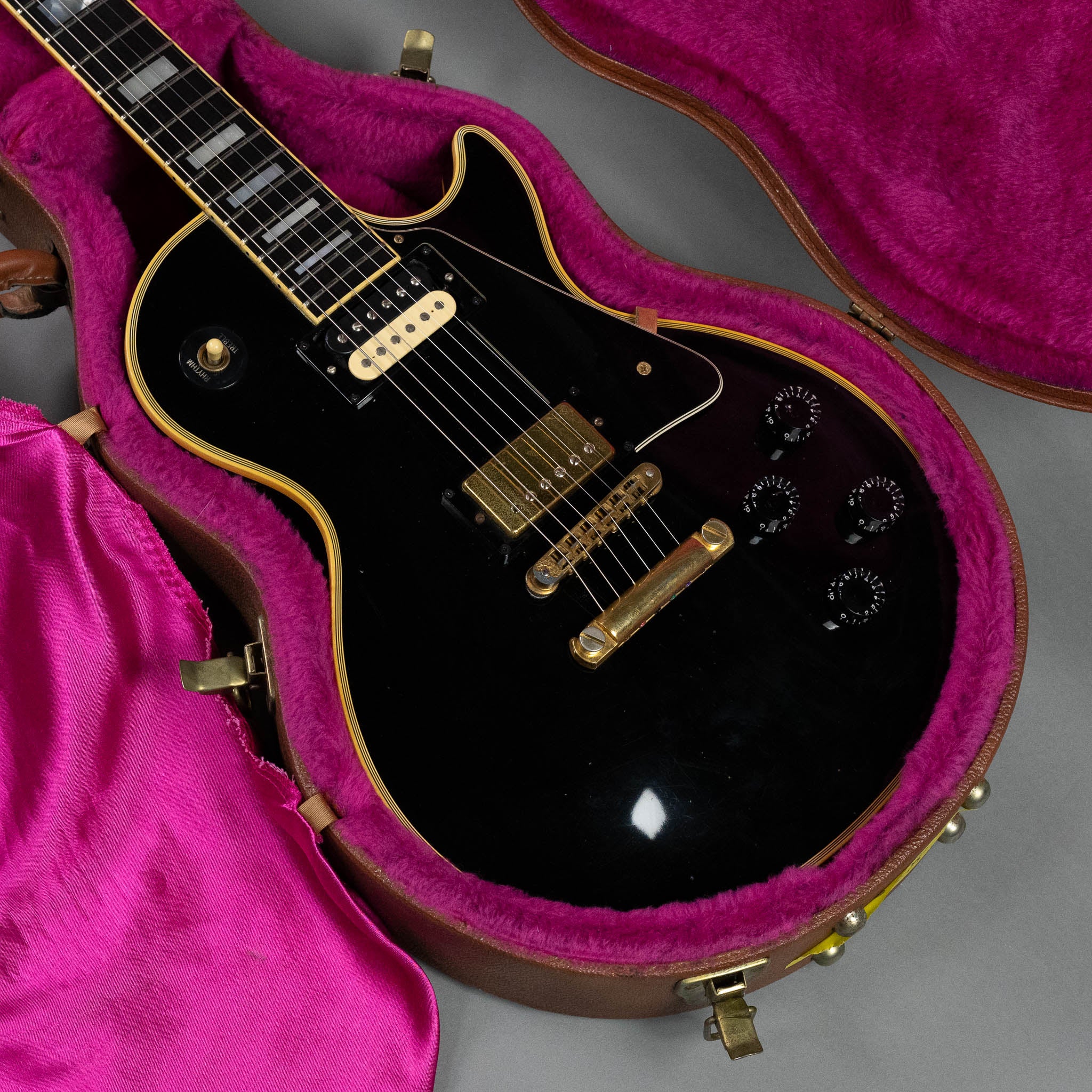 1990 Gibson Les Paul Custom (USA, Black, OHSC)