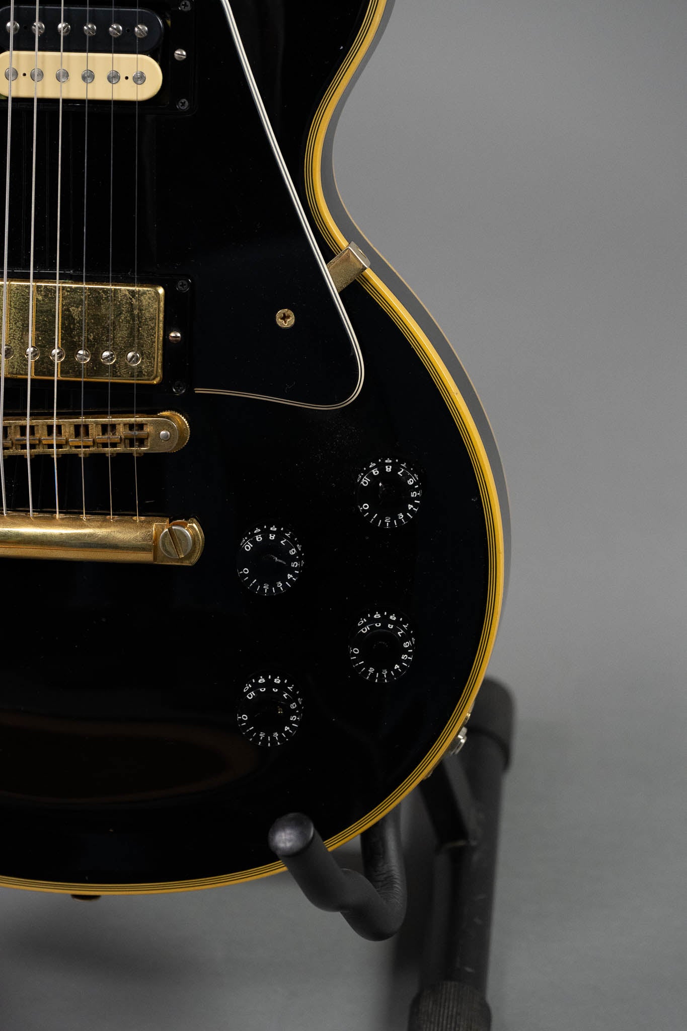 1990 Gibson Les Paul Custom (USA, Black, OHSC)