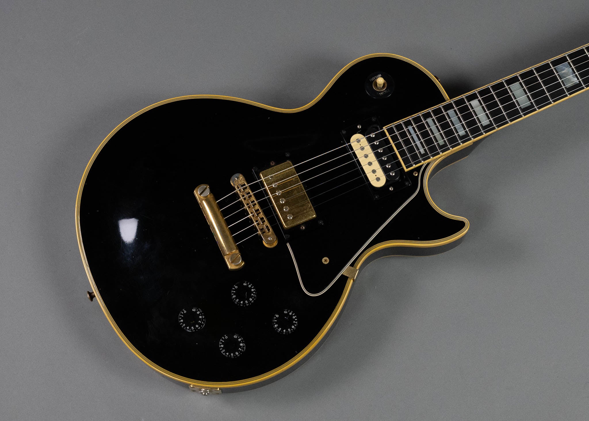 1990 Gibson Les Paul Custom (USA, Black, OHSC)