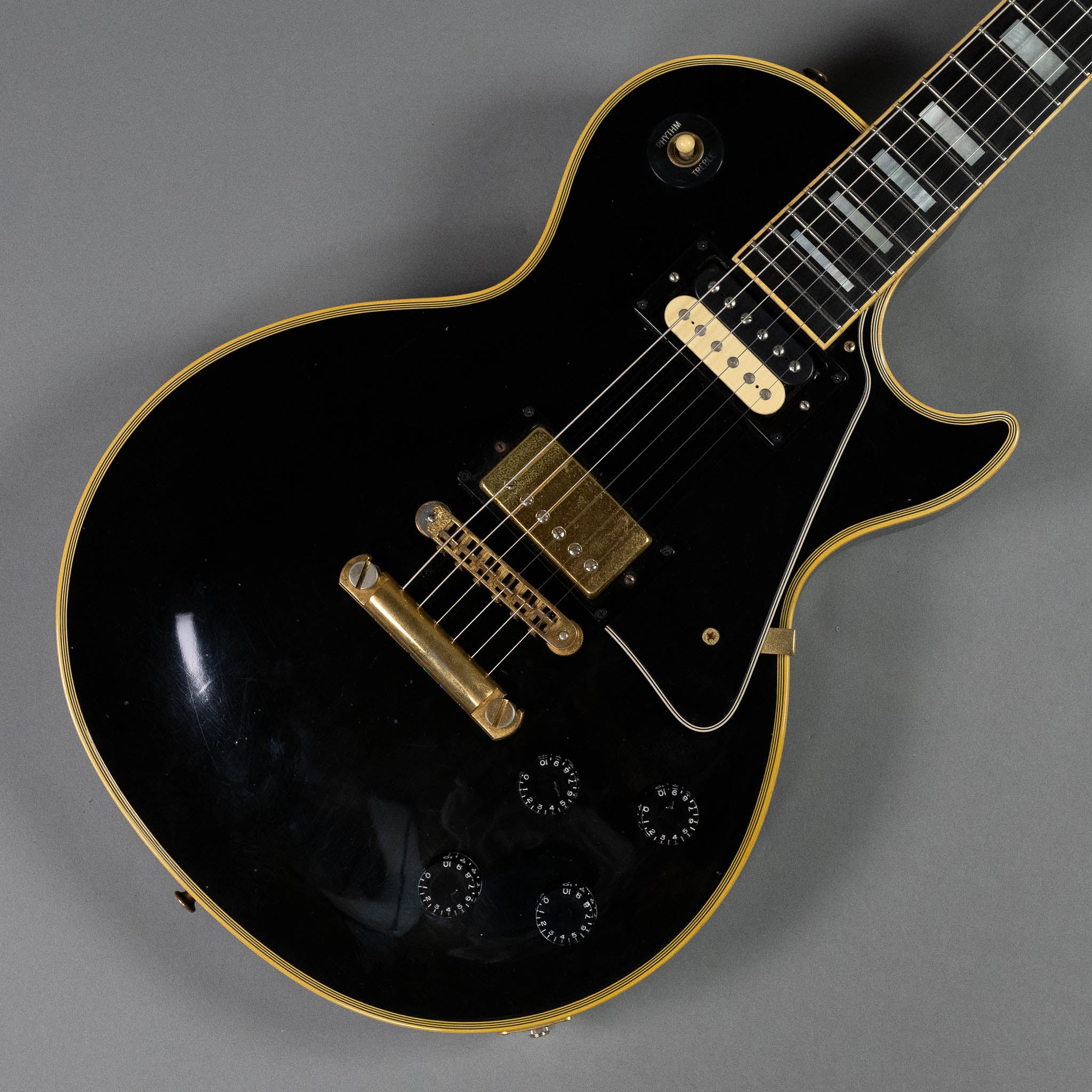 1990 Gibson Les Paul Custom (USA, Black, OHSC)