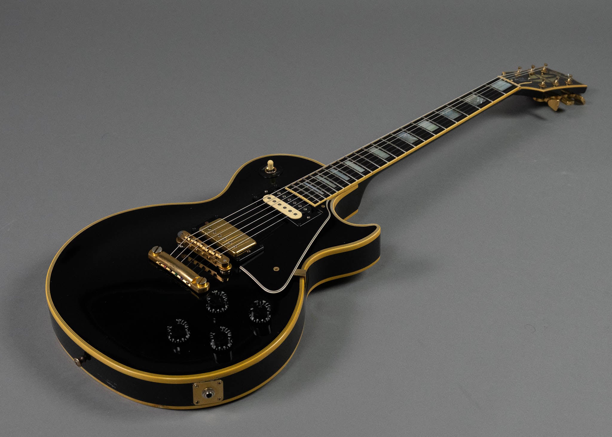 1990 Gibson Les Paul Custom (USA, Black, OHSC)