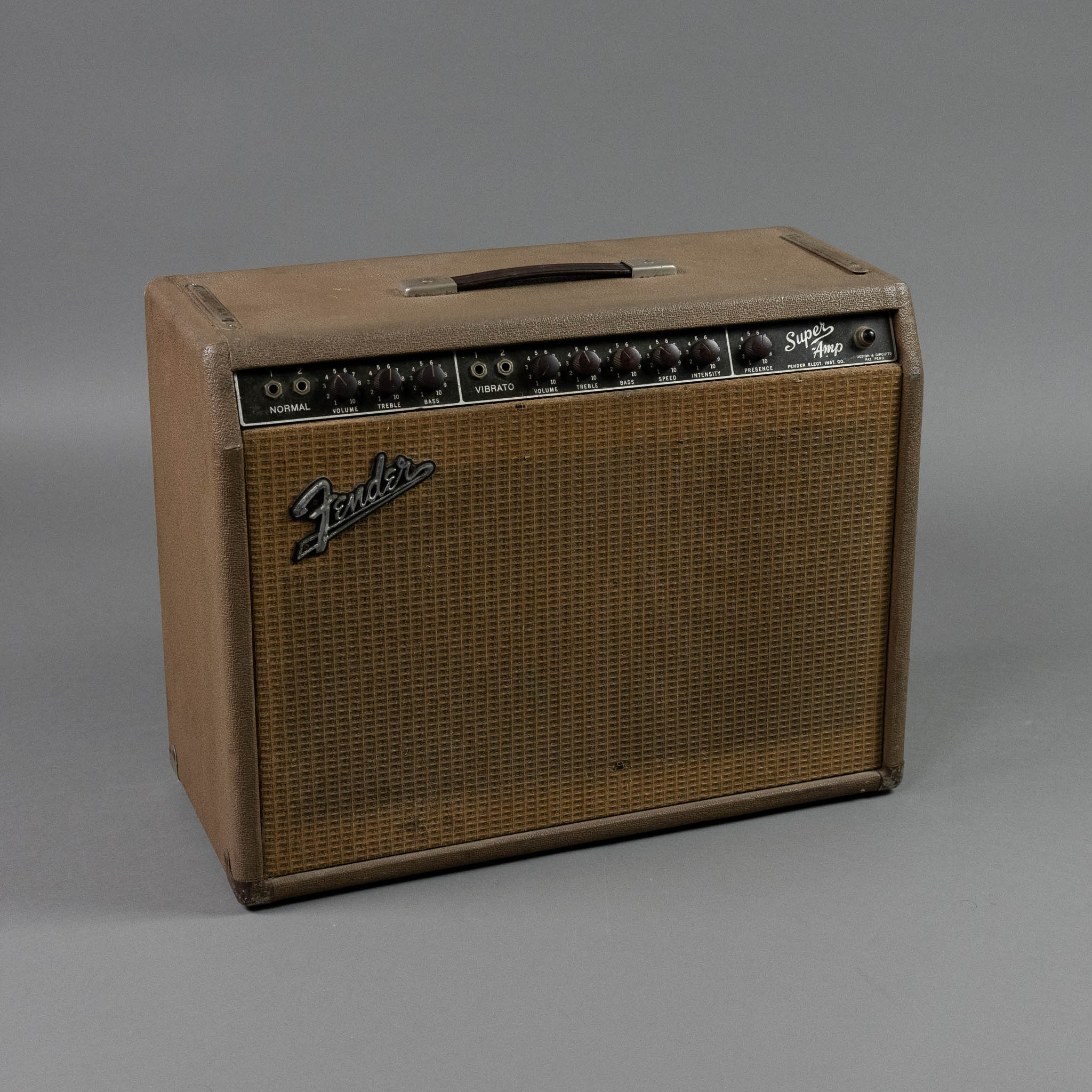 c1963 Fender Super Amp (USA, Brownface, 240v)