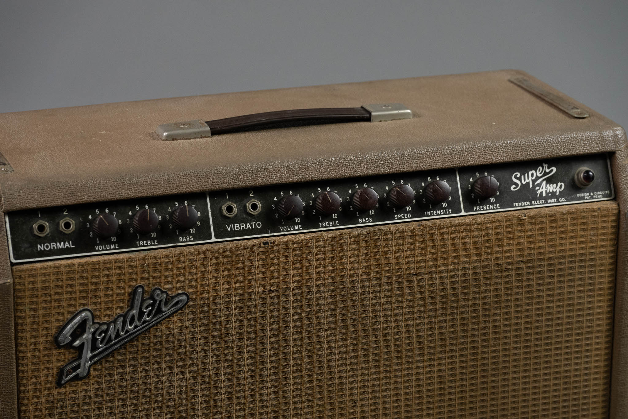 c1963 Fender Super Amp (USA, Brownface, 240v)