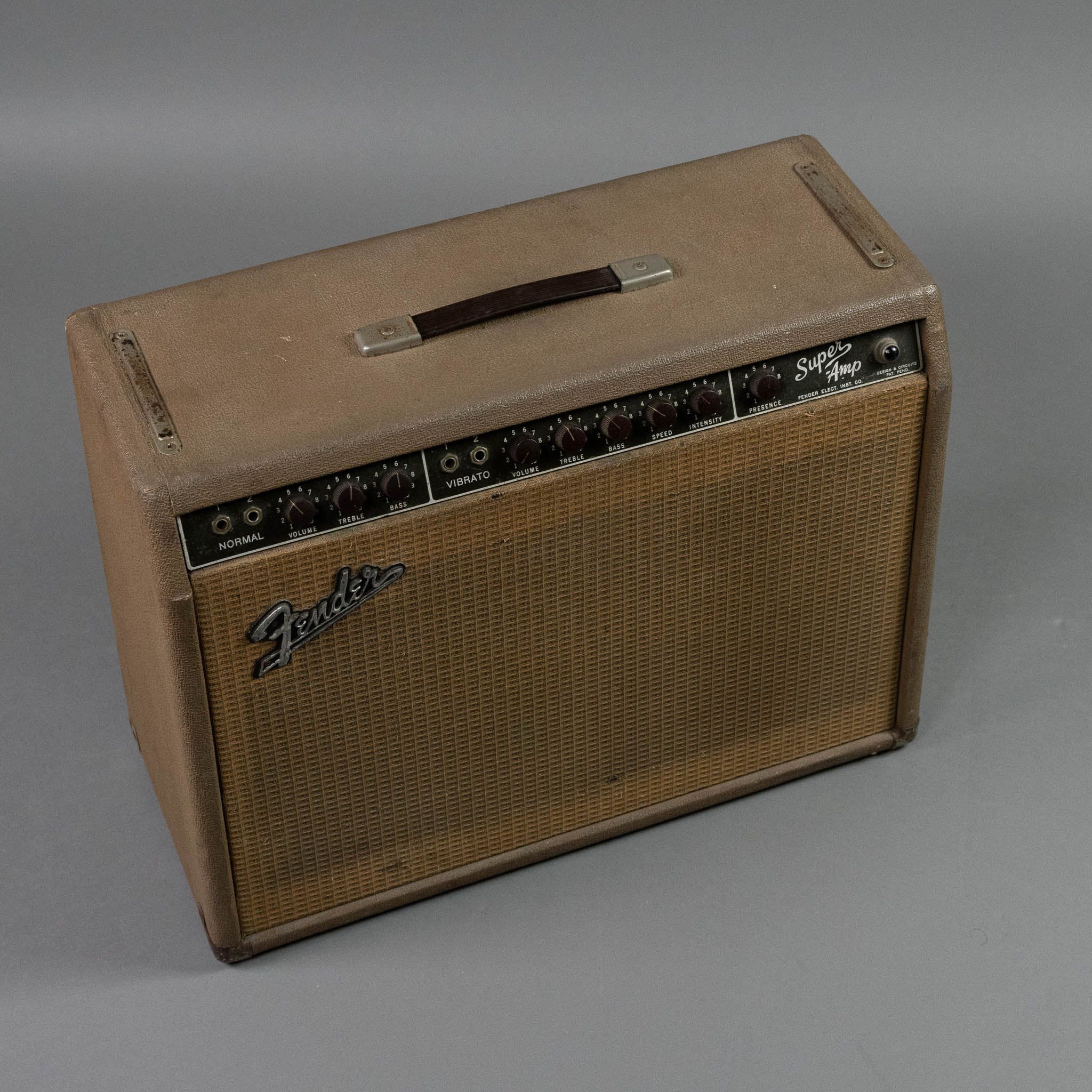 c1963 Fender Super Amp (USA, Brownface, 240v)