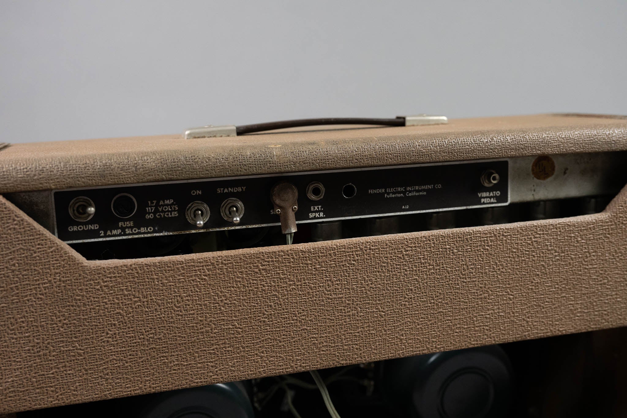 c1963 Fender Super Amp (USA, Brownface, 240v)