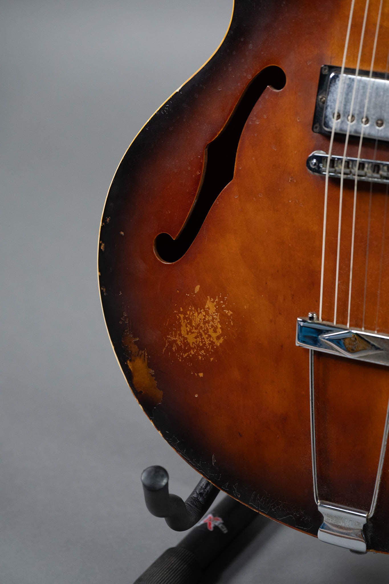 1976 Gibson ES-335TD (USA, Nicotined Sunburst, HSC)