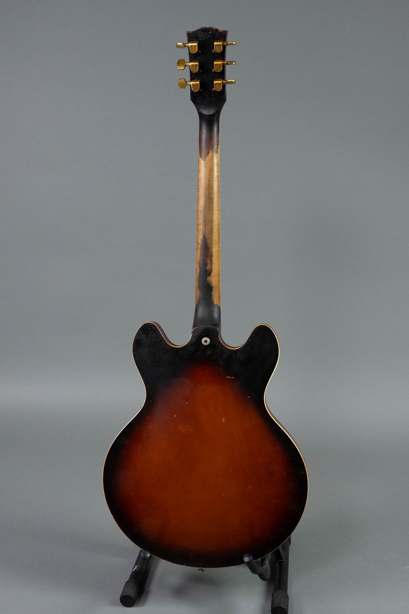 1976 Gibson ES-335TD (USA, Nicotined Sunburst, HSC)