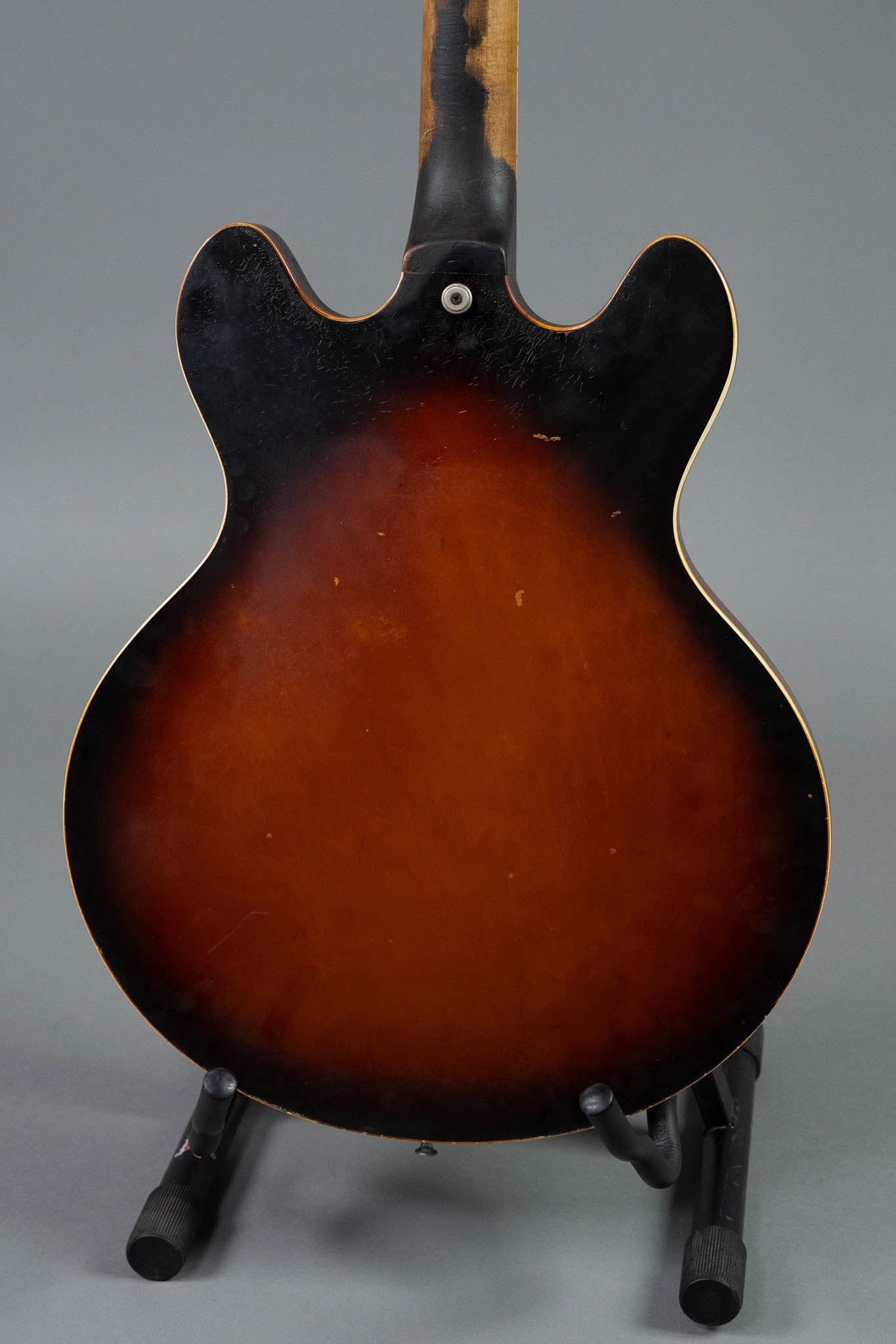 1976 Gibson ES-335TD (USA, Nicotined Sunburst, HSC)