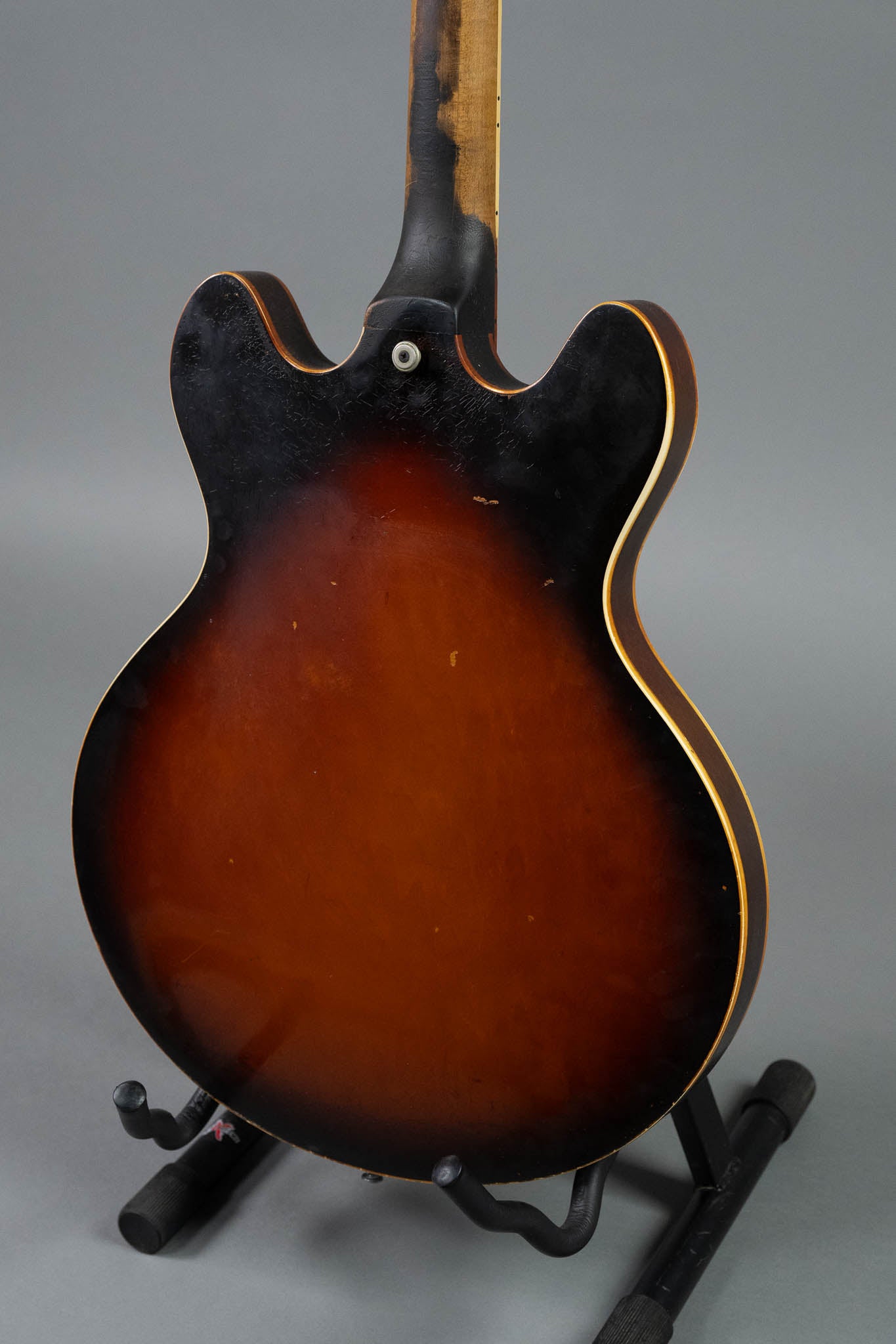 1976 Gibson ES-335TD (USA, Nicotined Sunburst, HSC)