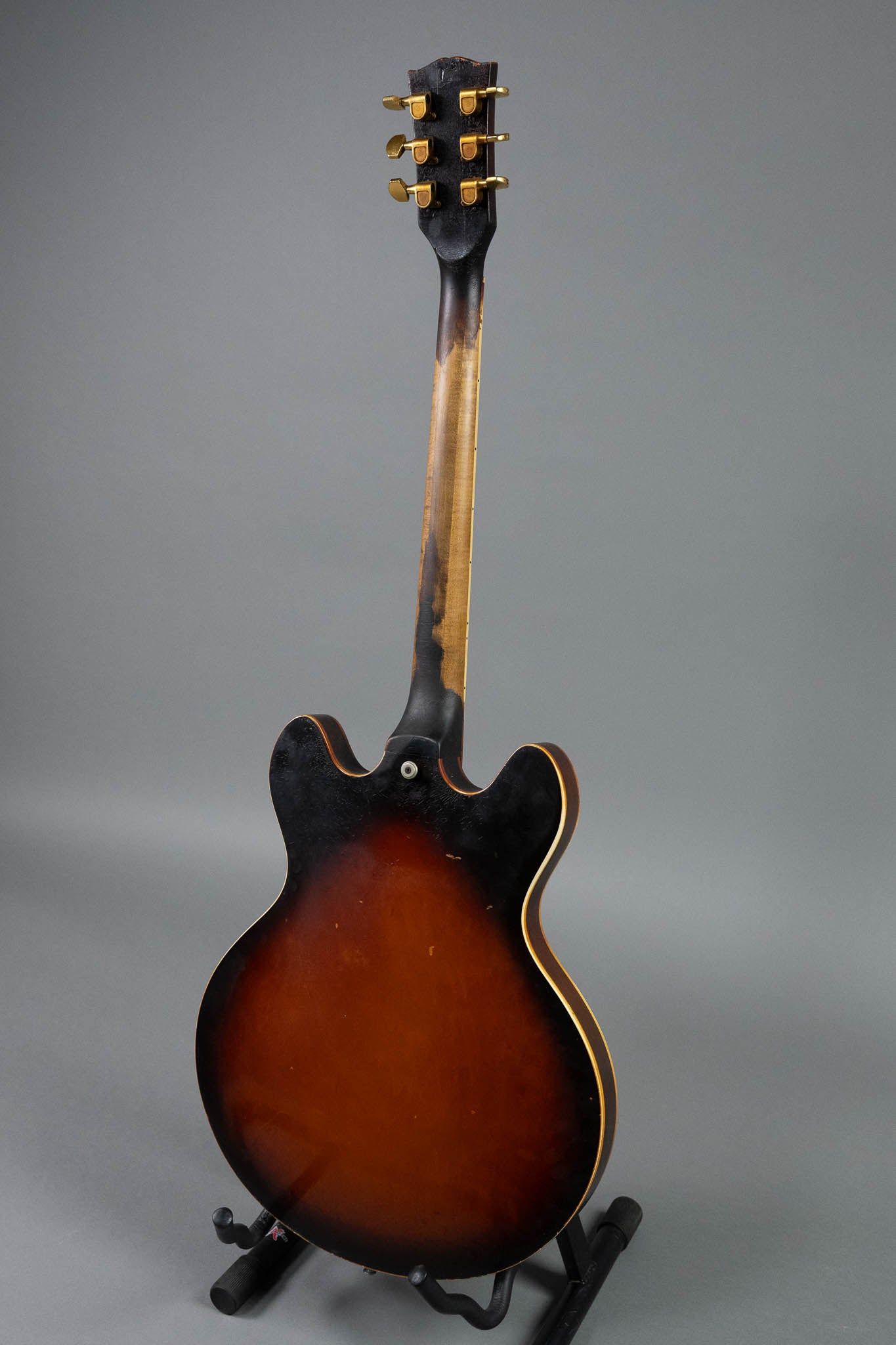 1976 Gibson ES-335TD (USA, Nicotined Sunburst, HSC)