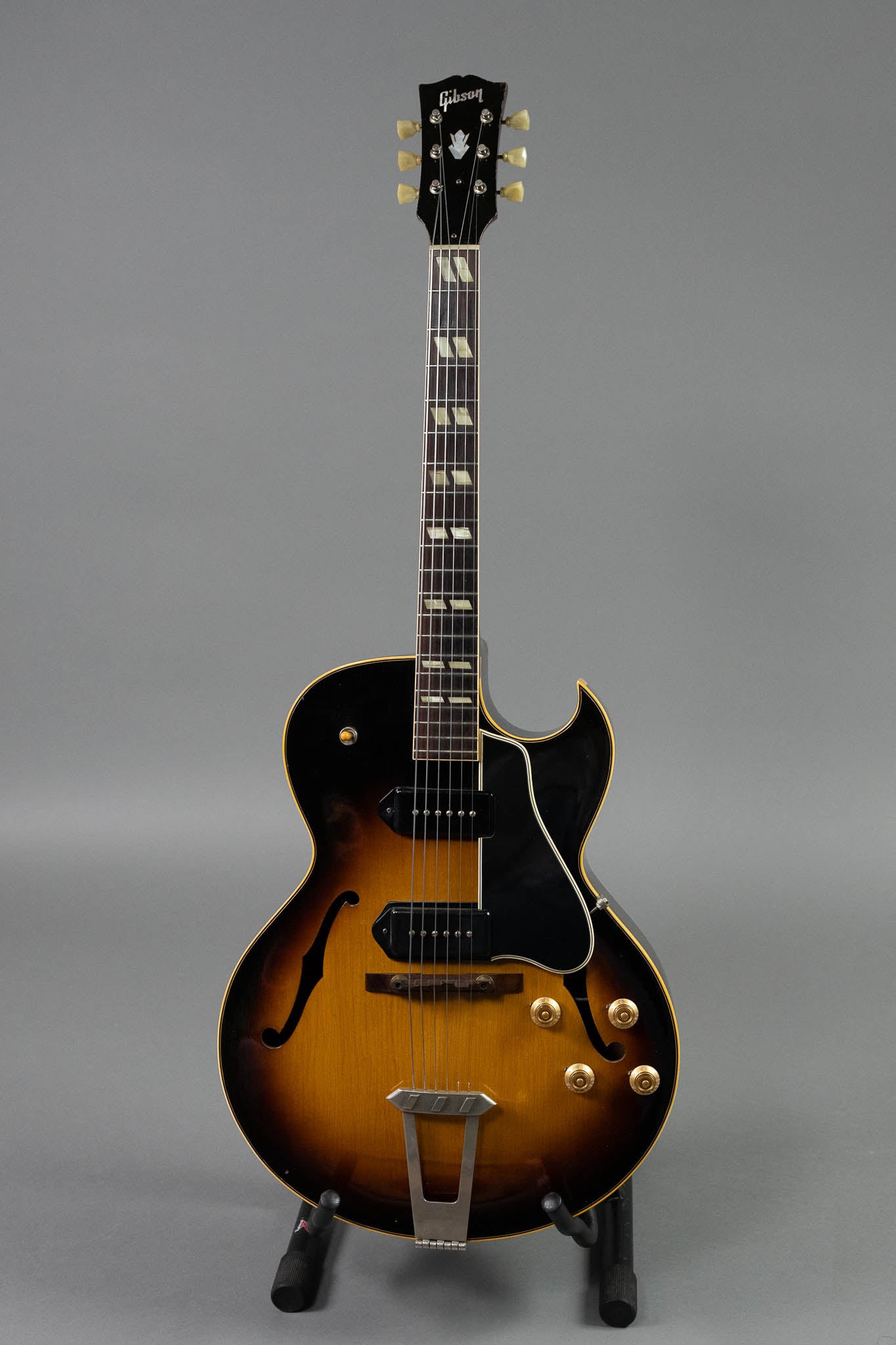 1956 Gibson ES-175 (USA, Sunburst, P90s, OHSC)