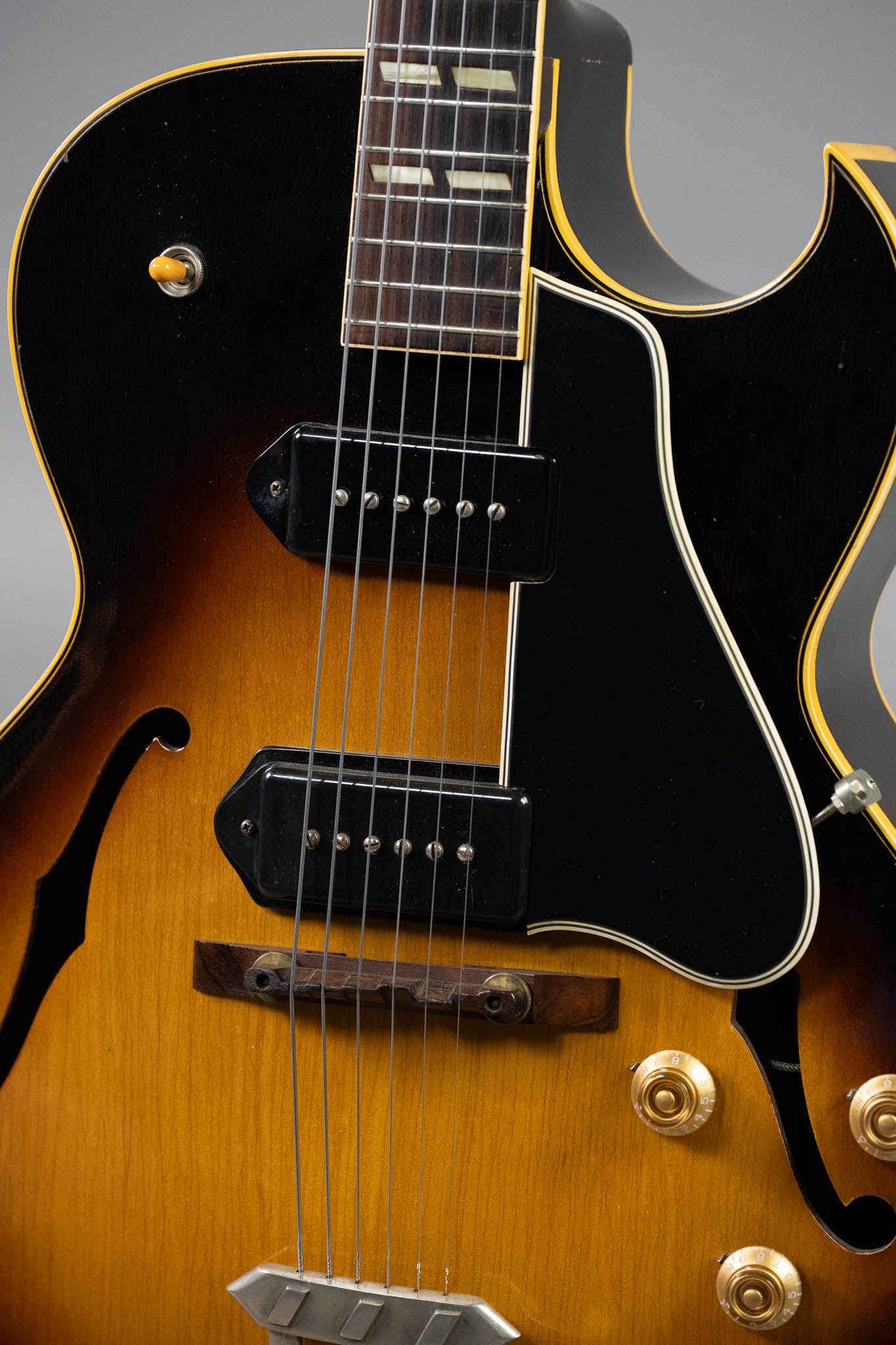 1956 Gibson ES-175 (USA, Sunburst, P90s, OHSC)