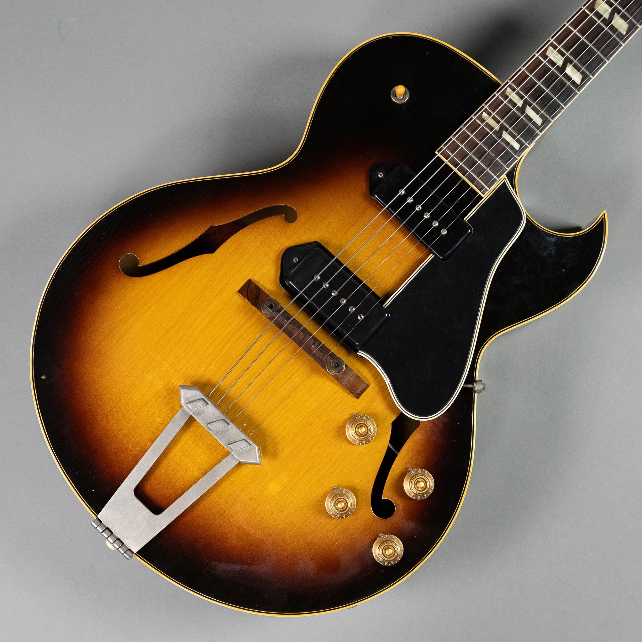 1956 Gibson ES-175 (USA, Sunburst, P90s, OHSC)