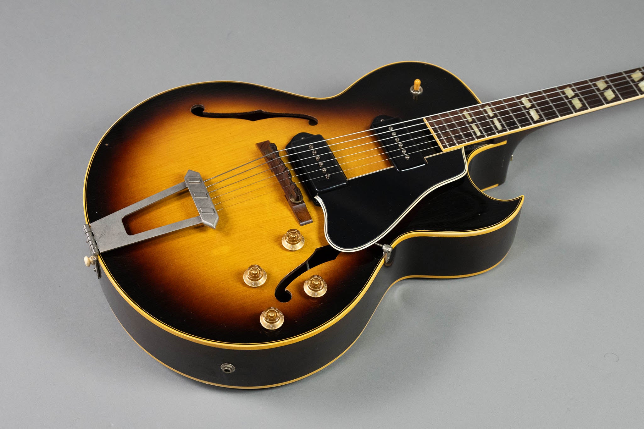 1956 Gibson ES-175 (USA, Sunburst, P90s, OHSC)