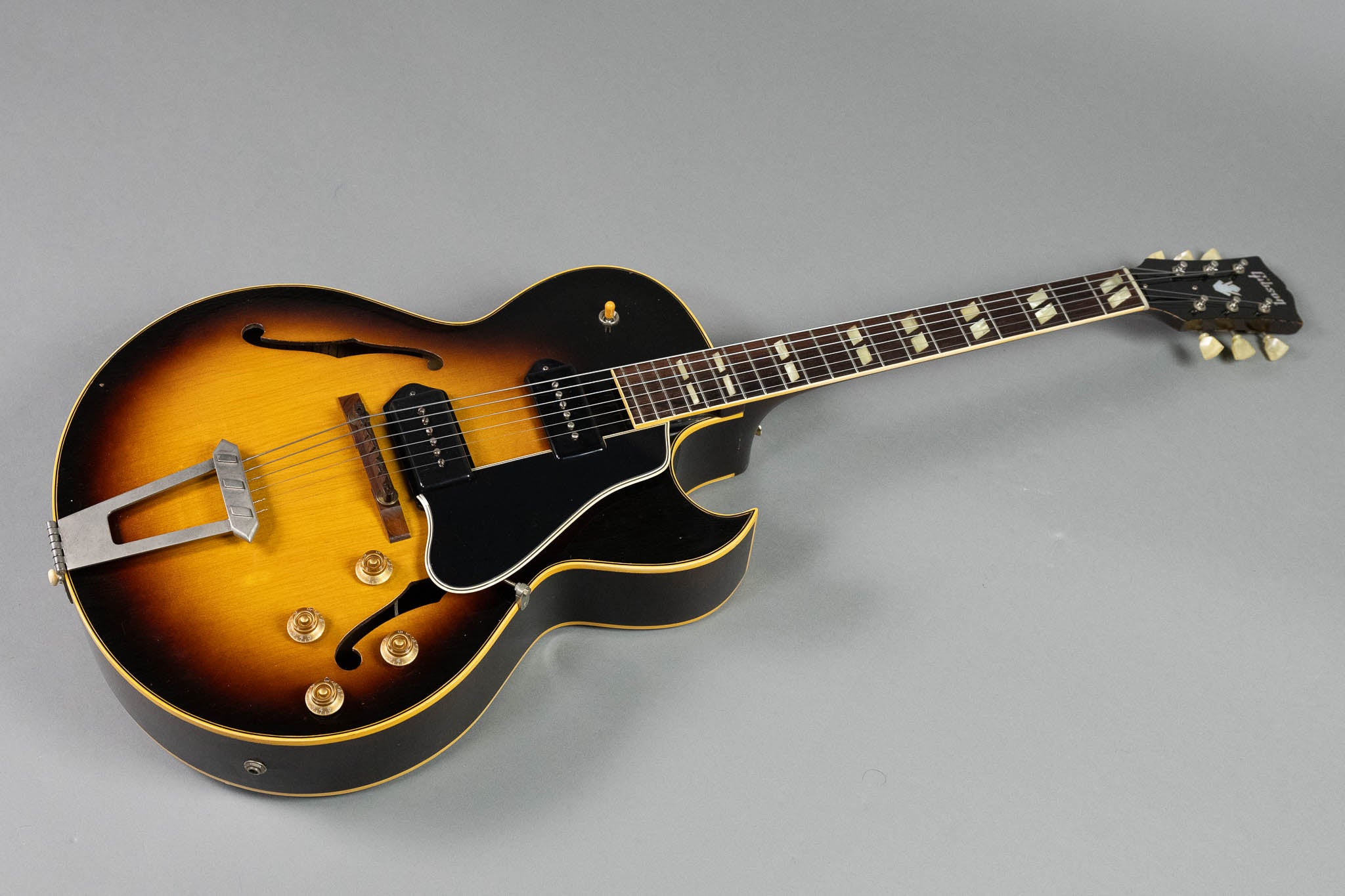 1956 Gibson ES-175 (USA, Sunburst, P90s, OHSC)