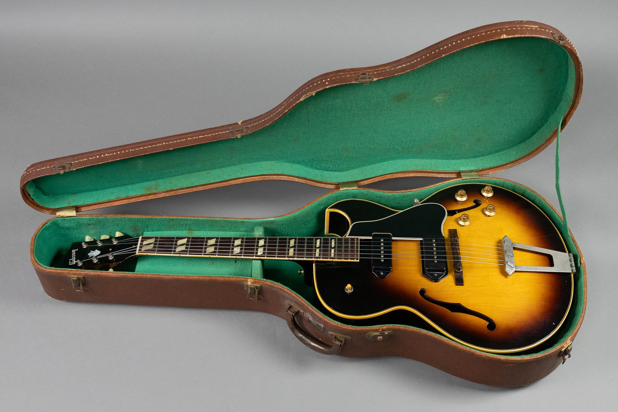 1956 Gibson ES-175 (USA, Sunburst, P90s, OHSC)