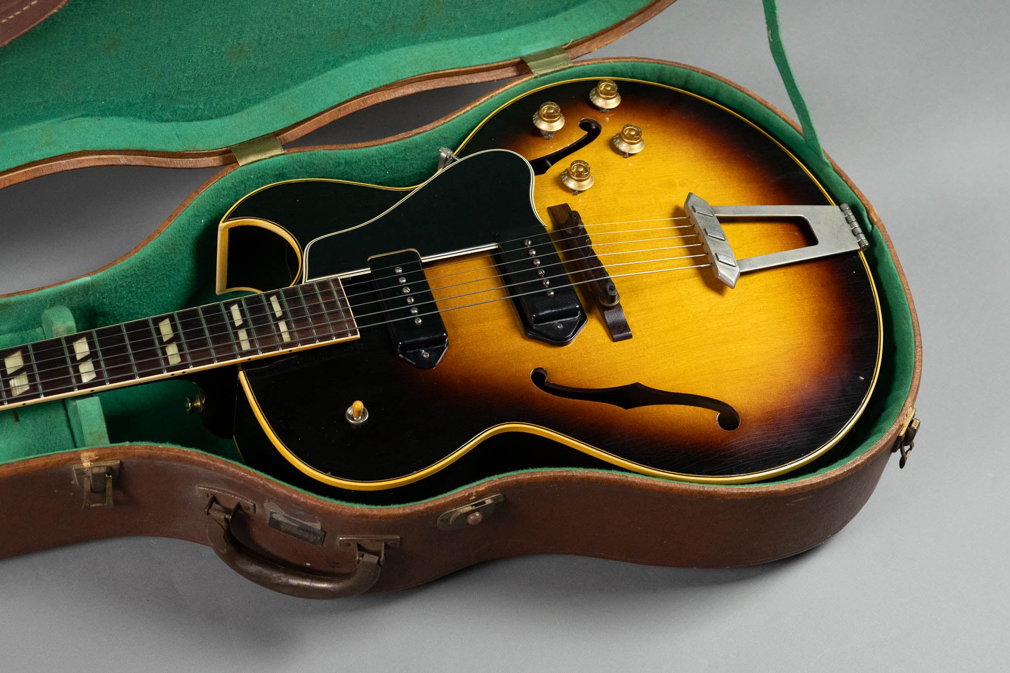 1956 Gibson ES-175 (USA, Sunburst, P90s, OHSC)