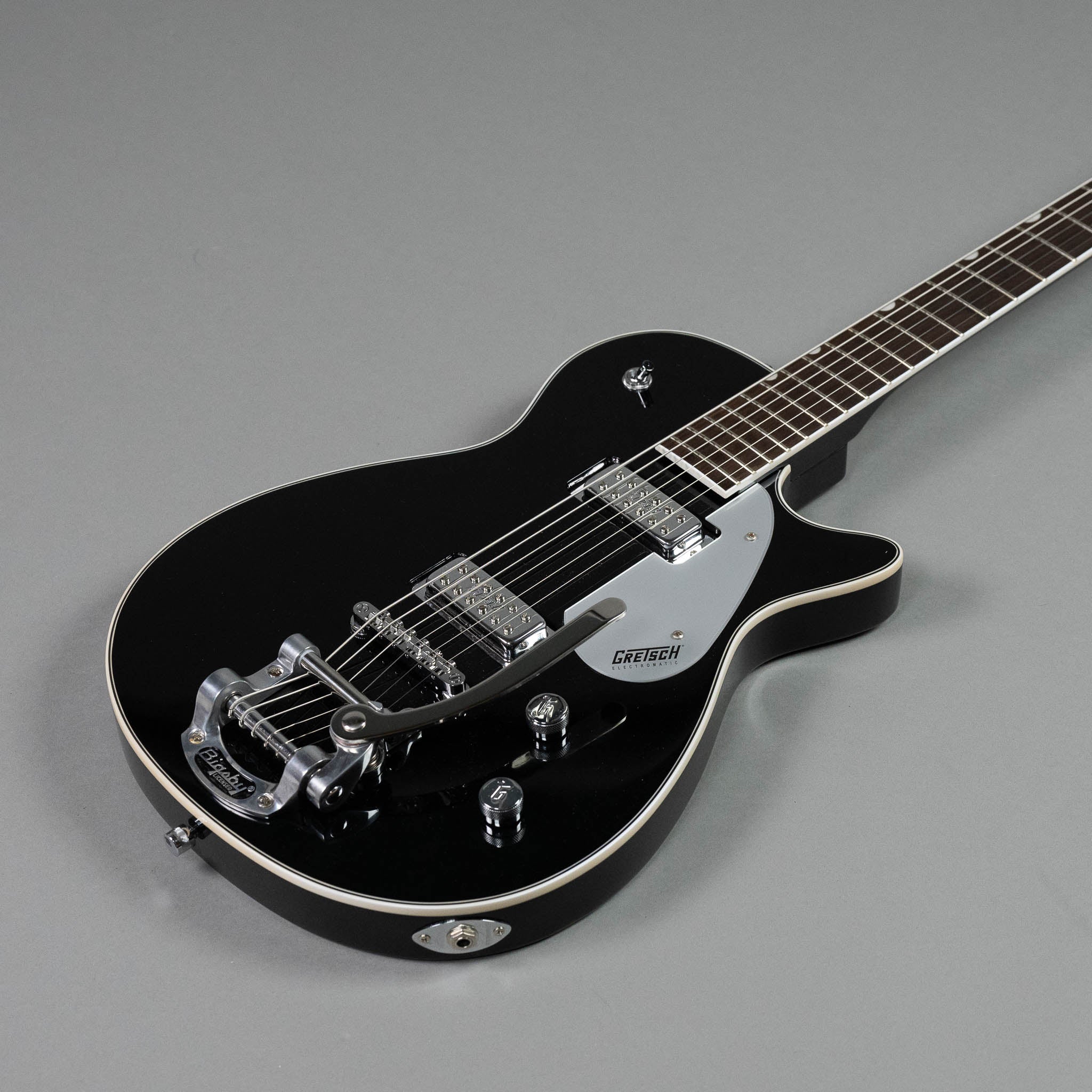 c2020s Gretsch G5260T Electromatic Jet Baritone (China, Black, Bigsby, HSC)