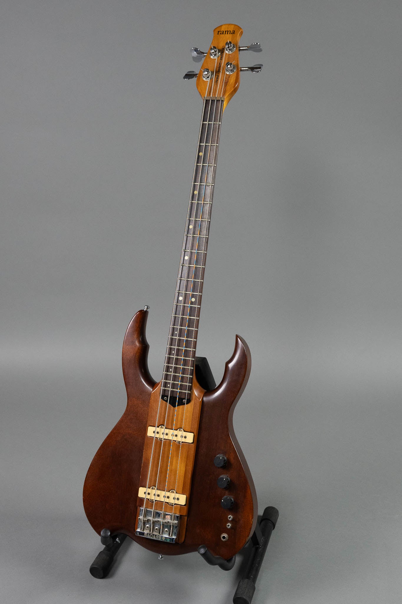 c1980s Rama Bass (Australia, Natural, Fiberglass Case)