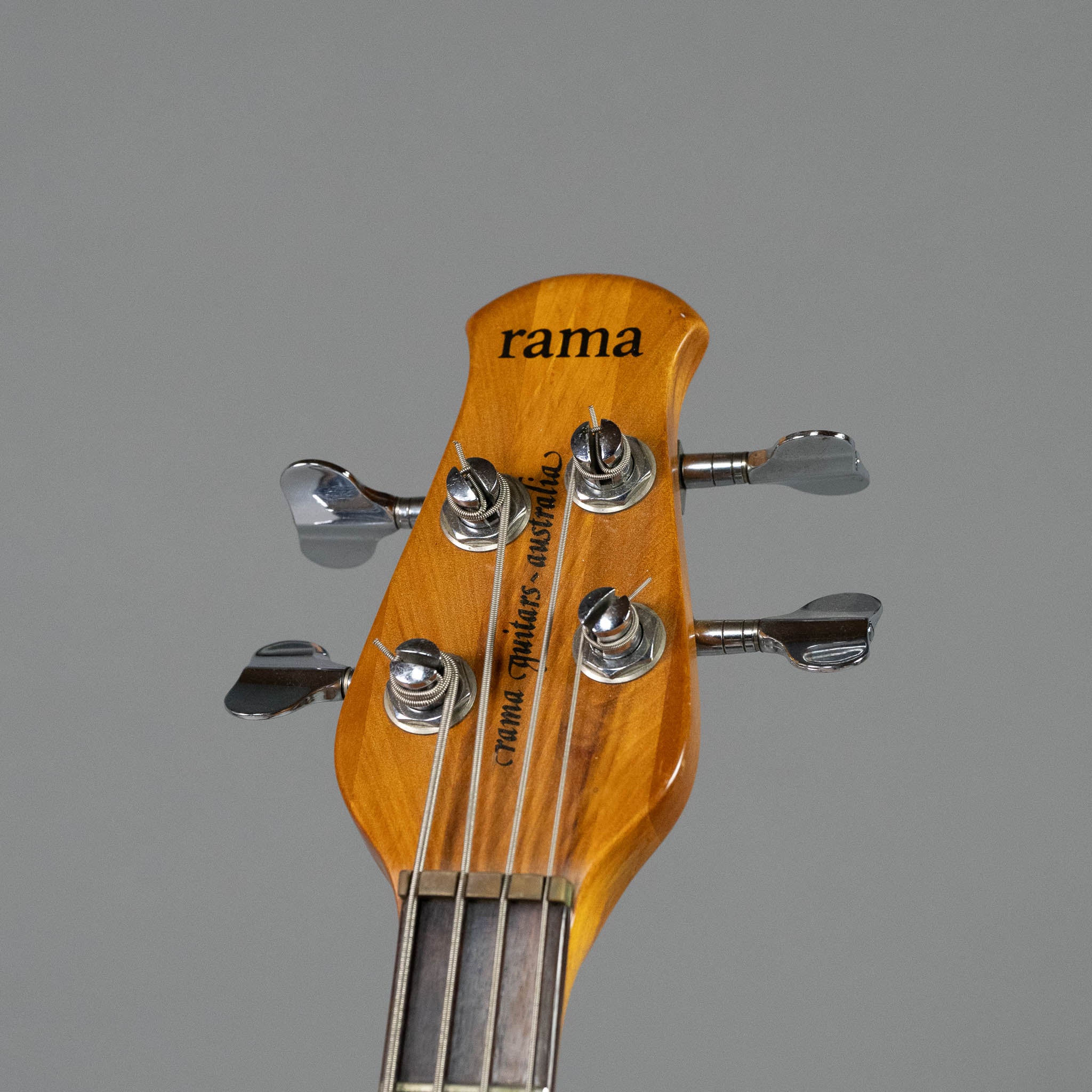 c1980s Rama Bass (Australia, Natural, Fiberglass Case)