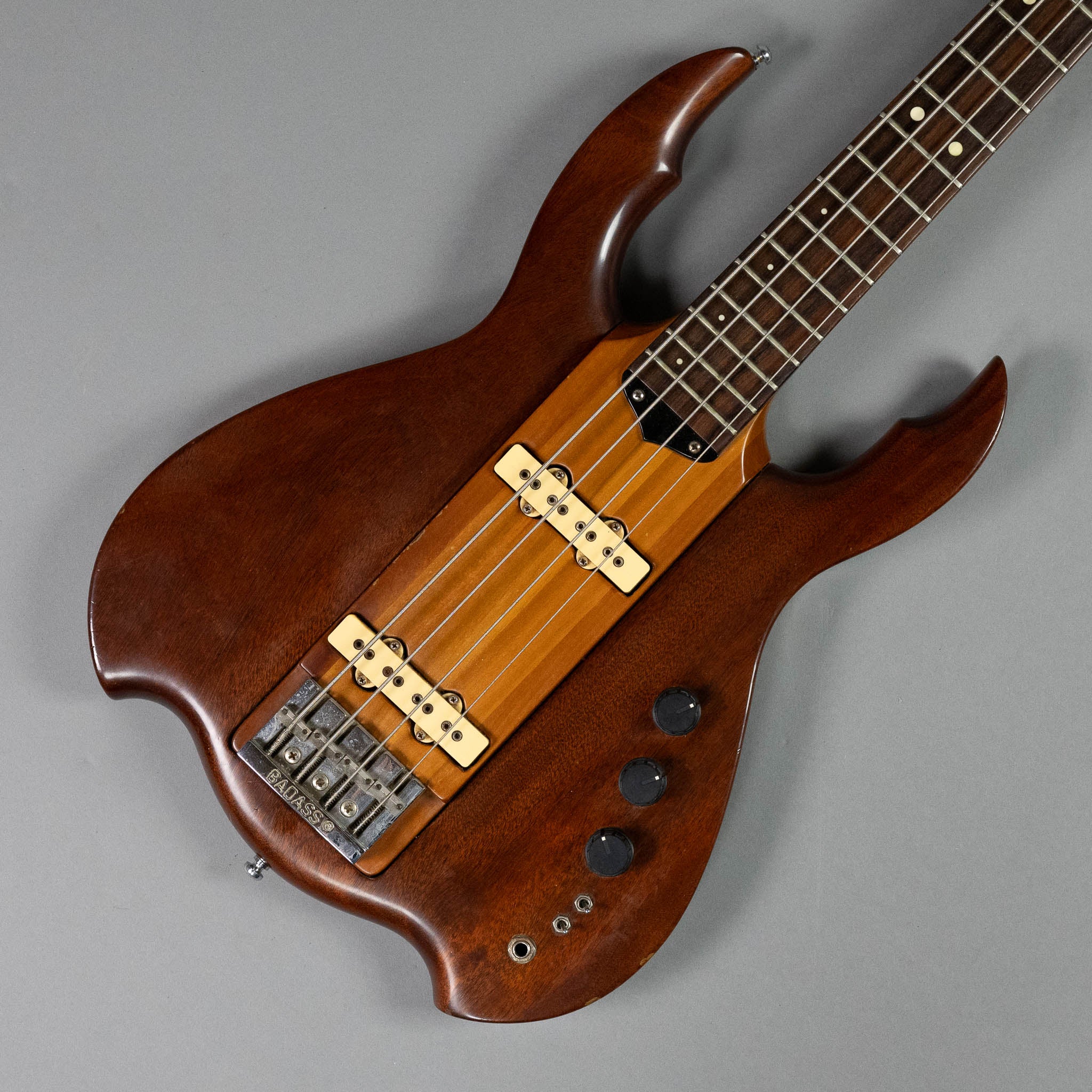 c1980s Rama Bass (Australia, Natural, Fiberglass Case)