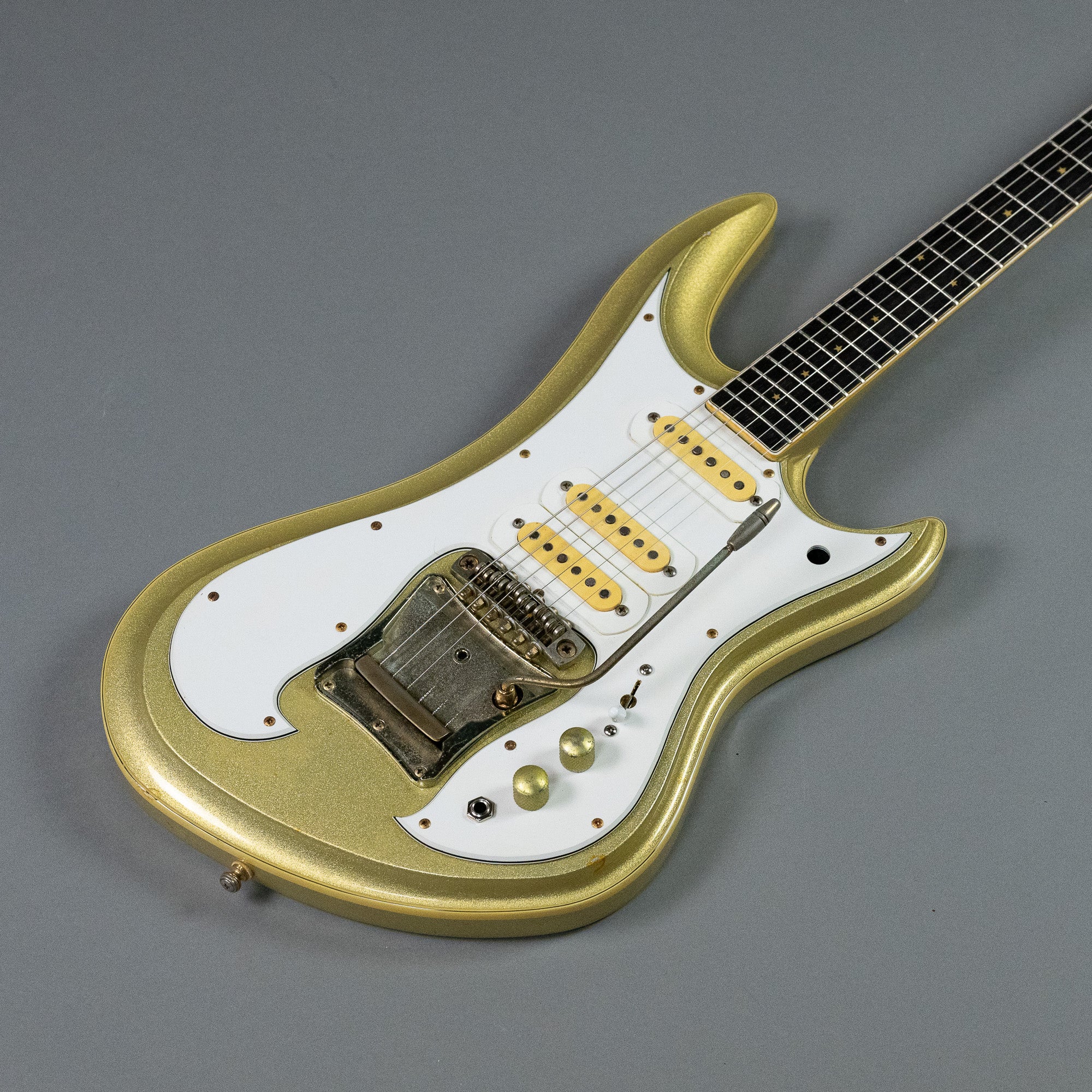 c1980 Guyatone Sharp 5 LG-1200 (Japan, Gold Sparkle, HSC)