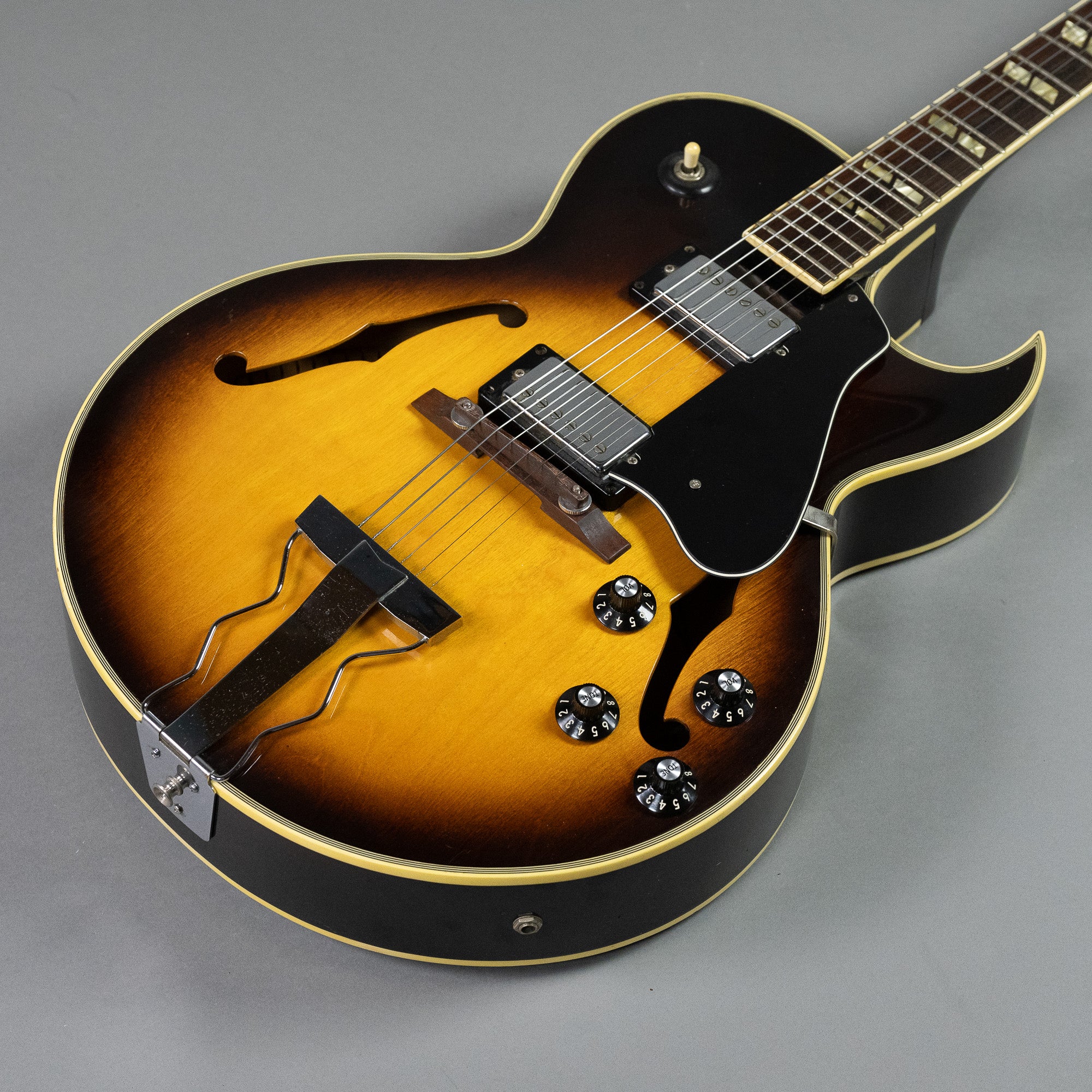 c1970s Shiro ES-175 (Japan, Sunburst, SSC)