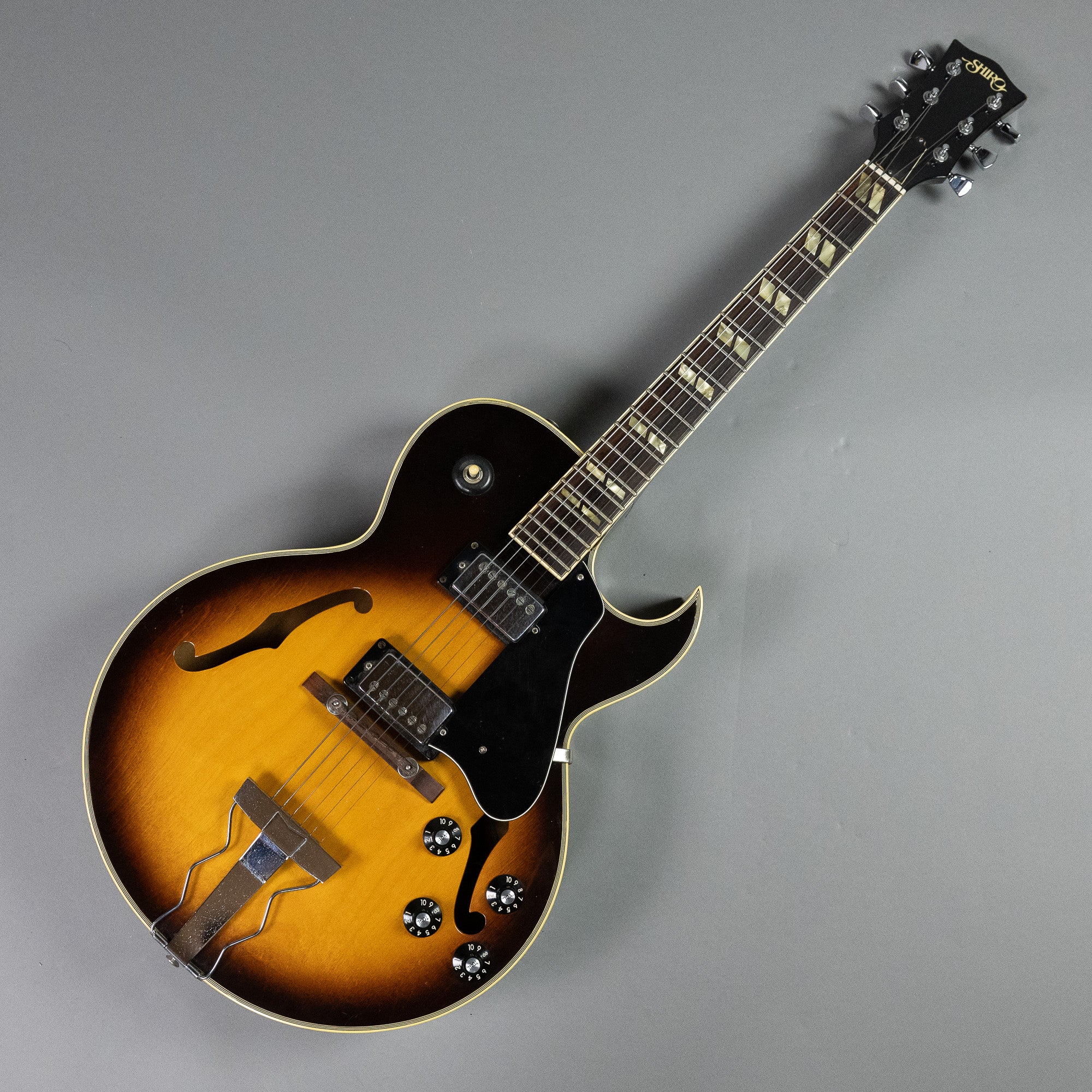 c1970s Shiro ES-175 (Japan, Sunburst, SSC)