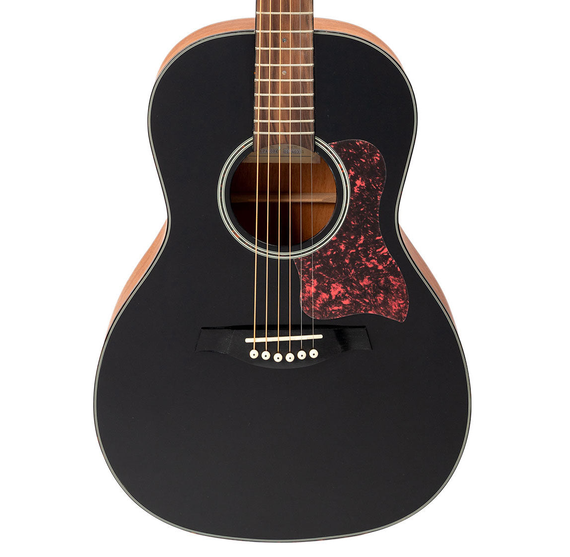 Gilman GPA10BK 00 Parlour Guitar (Black)