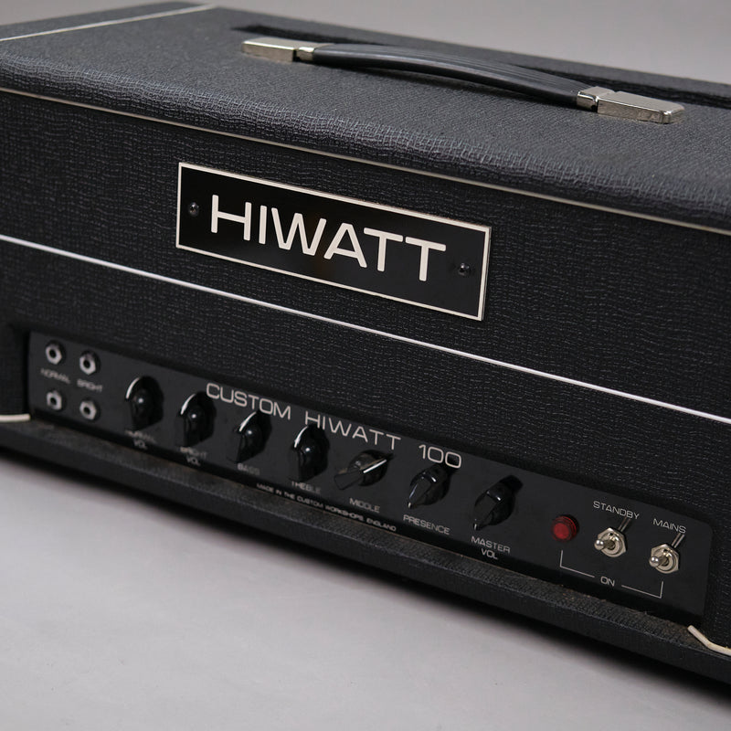 c2000s Hiwatt DR103 Custom 100 Head (UK)