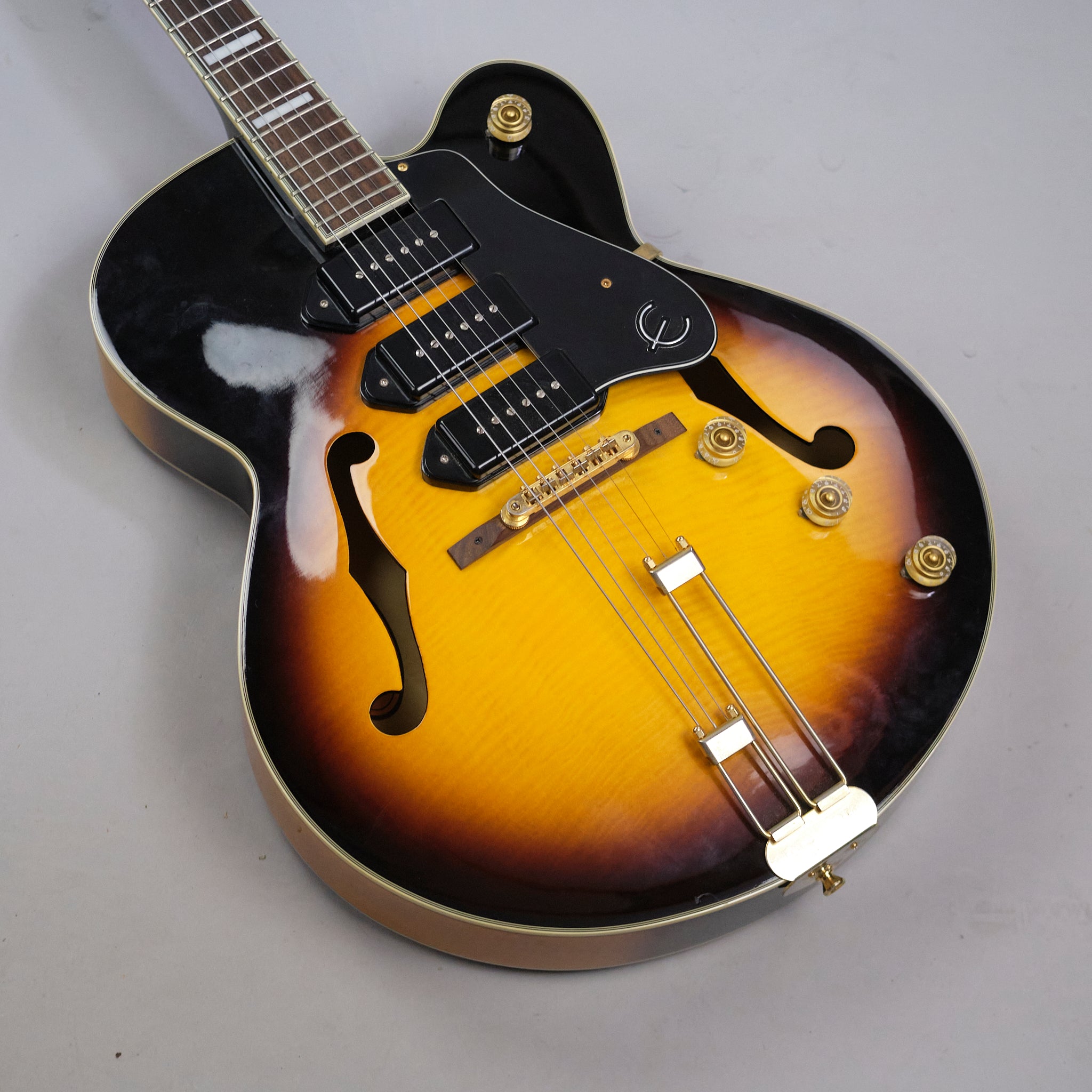 1999 Epiphone Zephyr Blues Deluxe (Korea, Tobacco Sunburst, HSC)