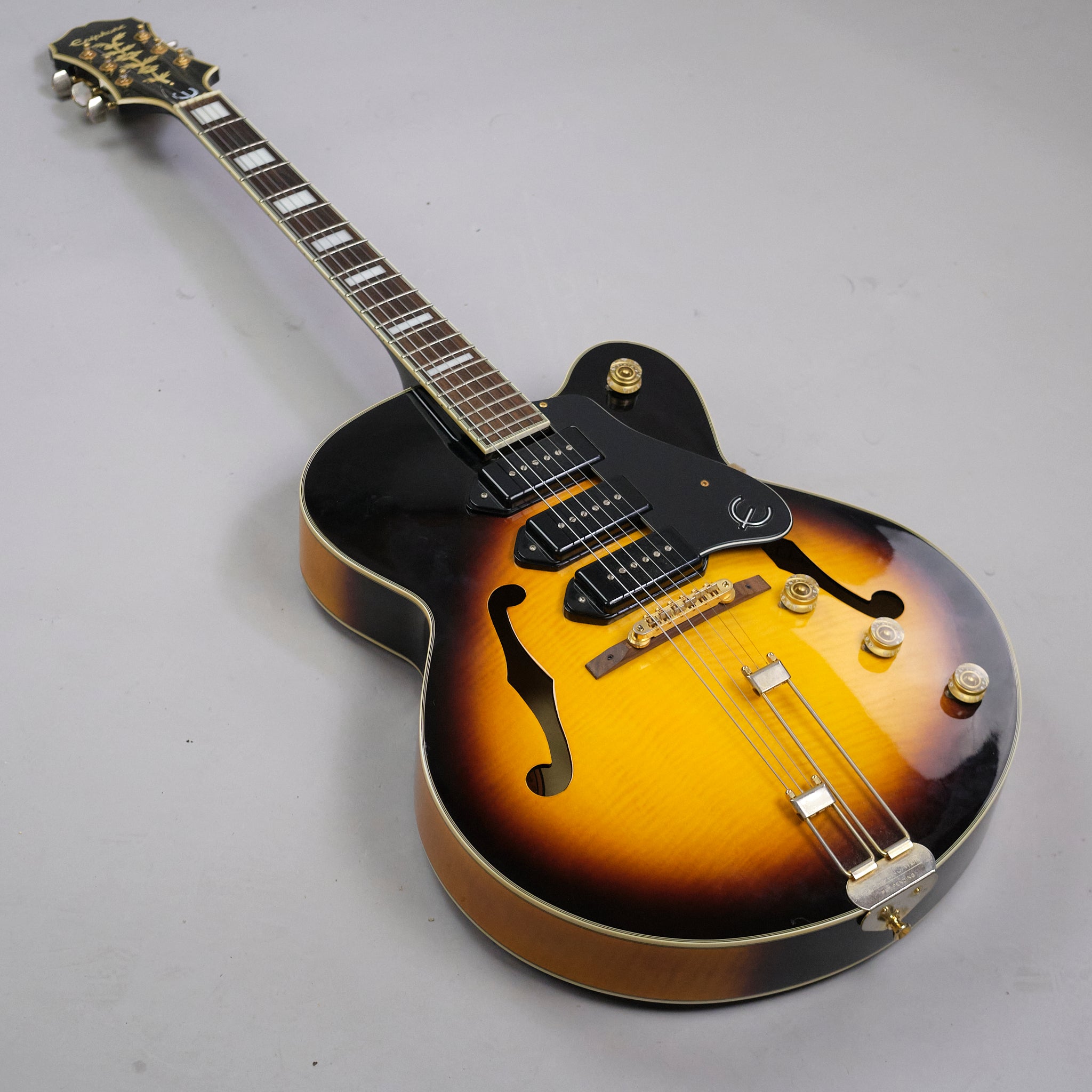 1999 Epiphone Zephyr Blues Deluxe (Korea, Tobacco Sunburst, HSC)