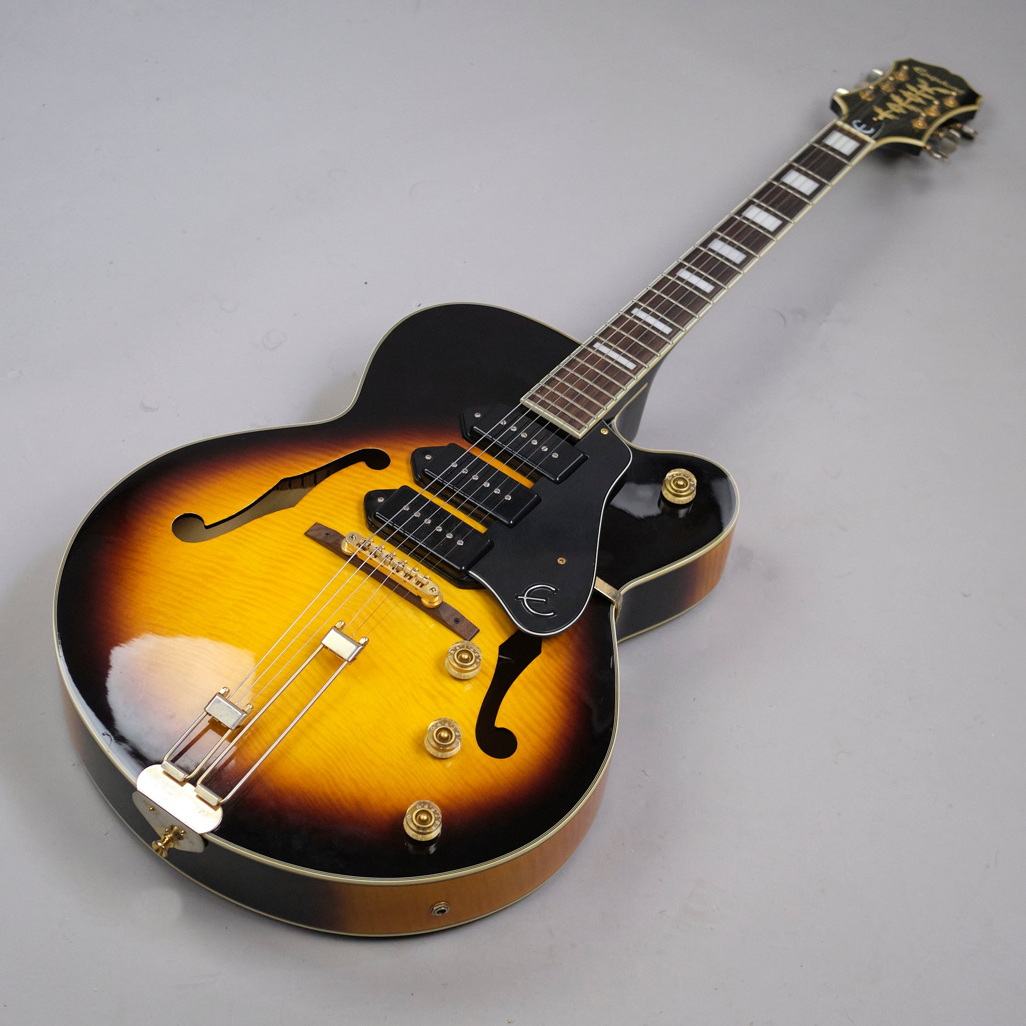 1999 Epiphone Zephyr Blues Deluxe (Korea, Tobacco Sunburst, HSC)