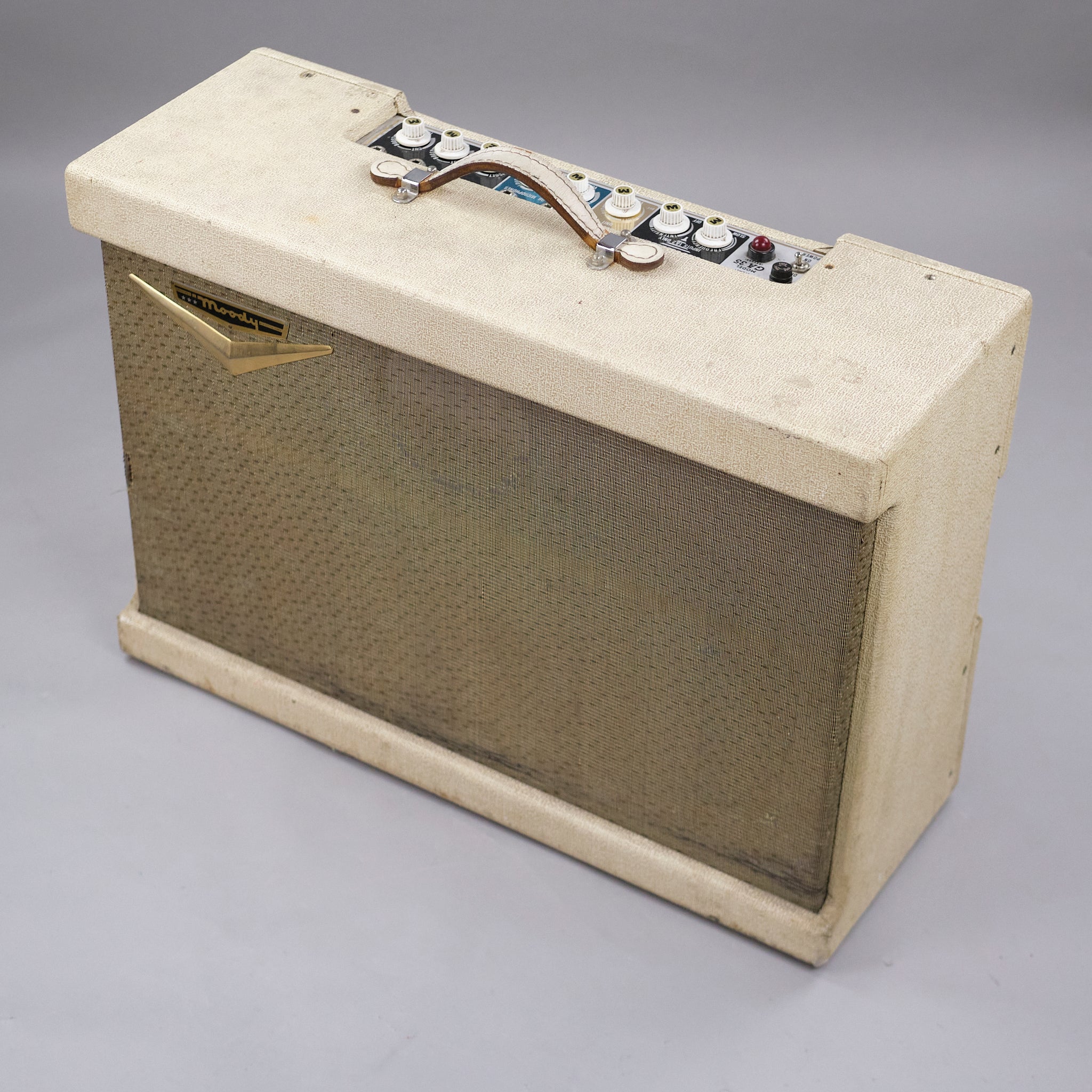 c1960s Moody GA-35 Vibralux (Australia, White Tolex)