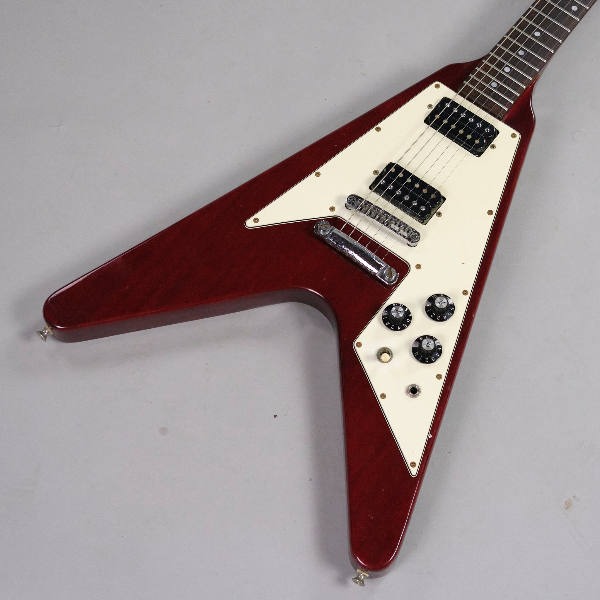 1979 Greco FV-900 Flying V (Japan, Cherry)