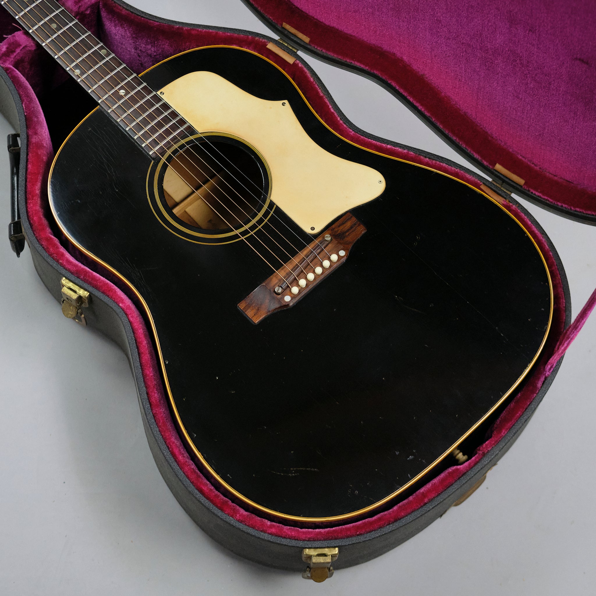 1968 Gibson J-45 ADJ (USA, Black, HSC)