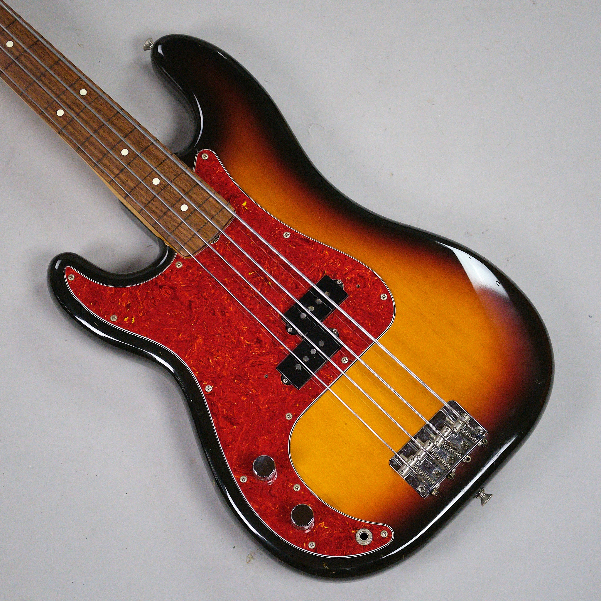 1994 Fender Precision Bass Fretless Conversion LH (Japan, Sunburst)