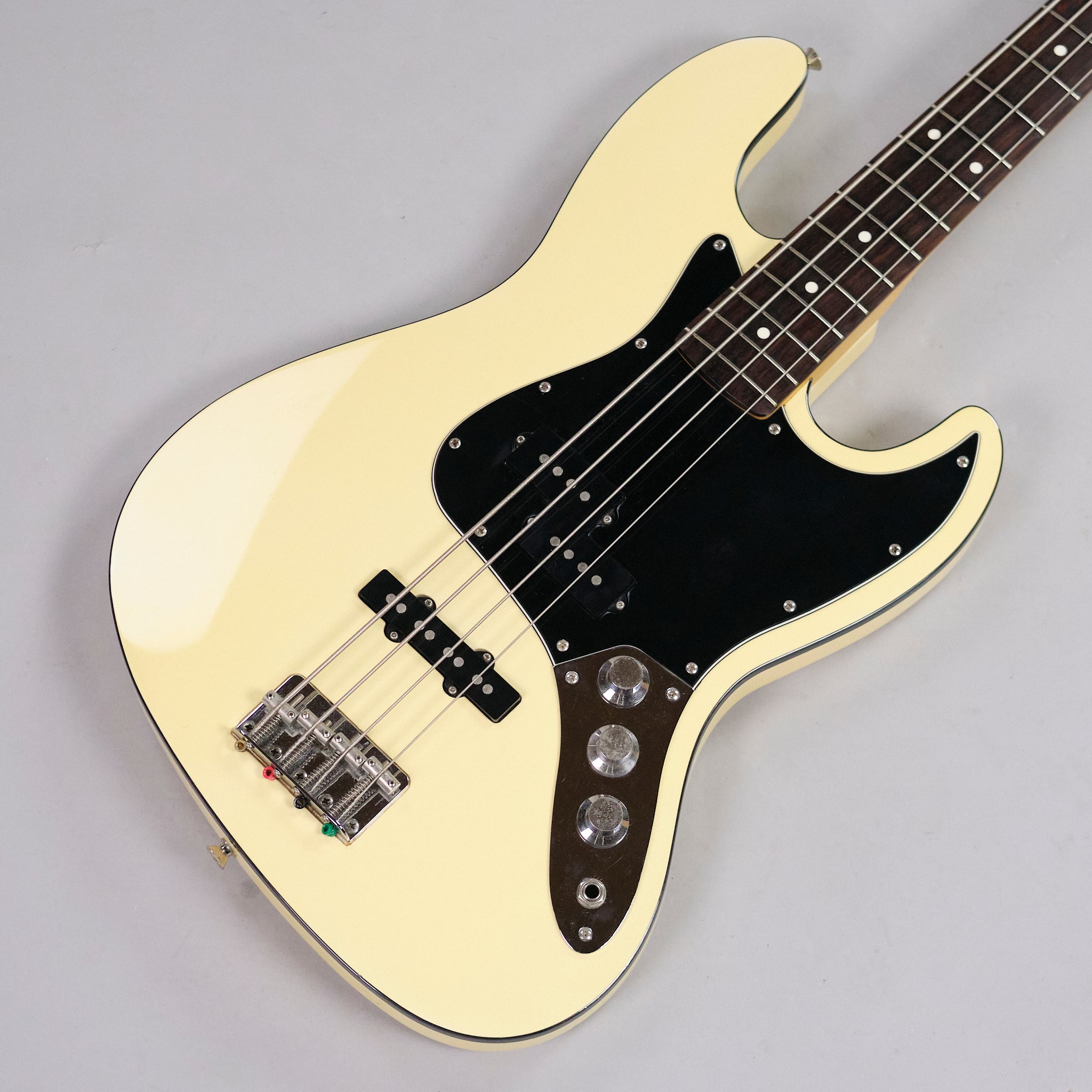 2007 Fender Aerodyne Jazz Bass (Japan, Olympic White)