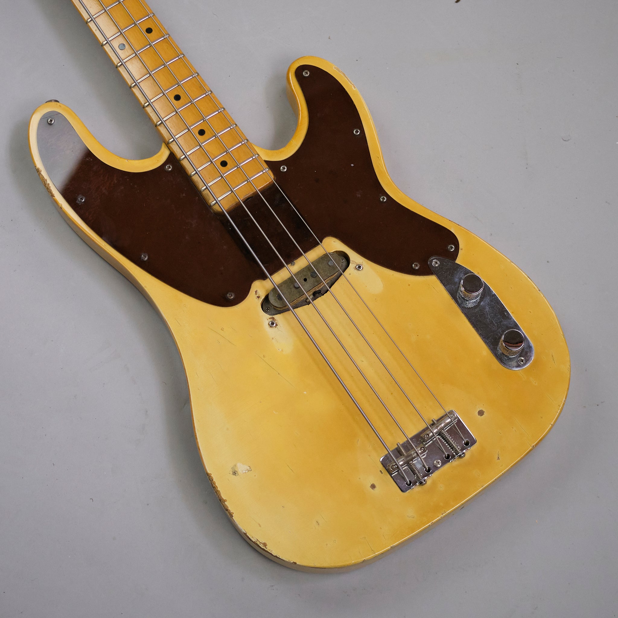 1968 Fender Telecaster Bass (USA, White, OHSC)