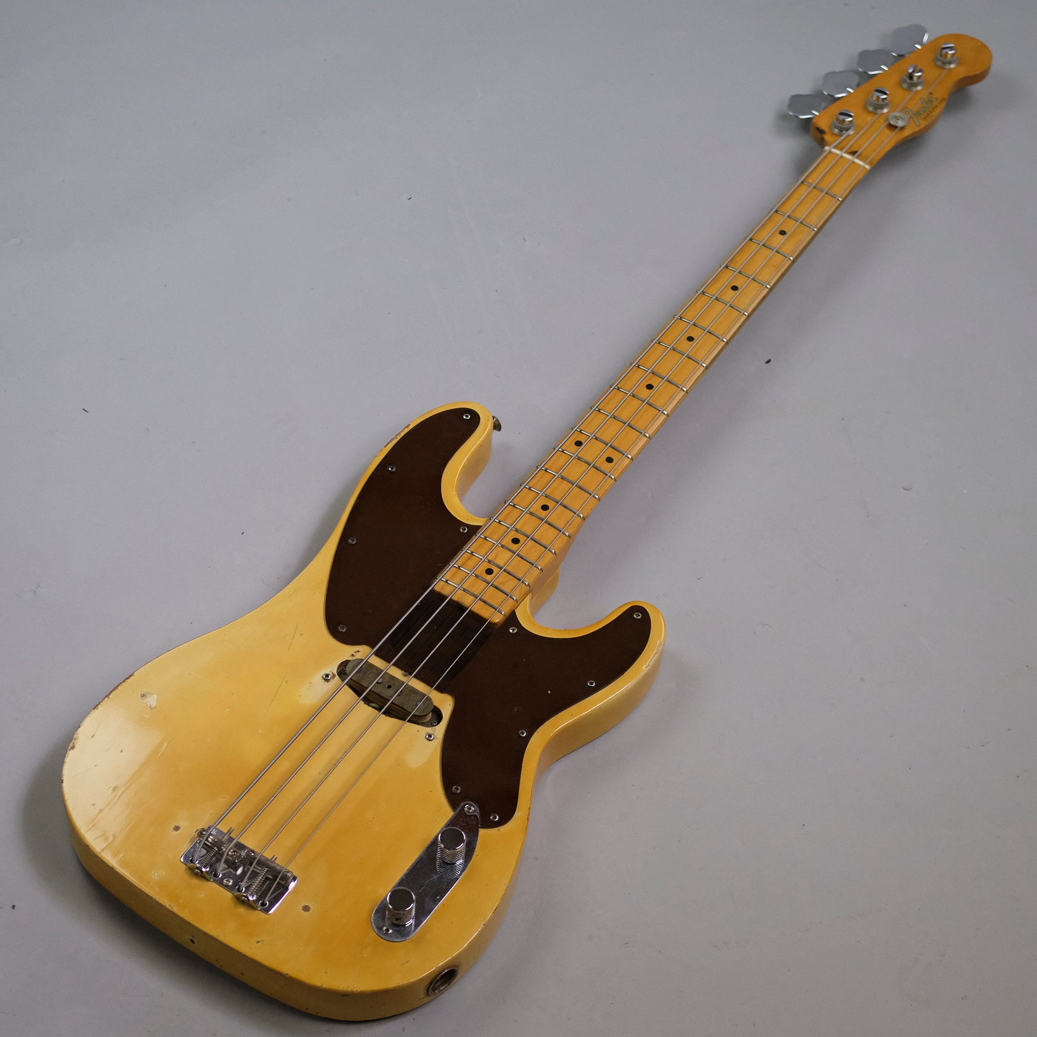 1968 Fender Telecaster Bass (USA, White, OHSC)