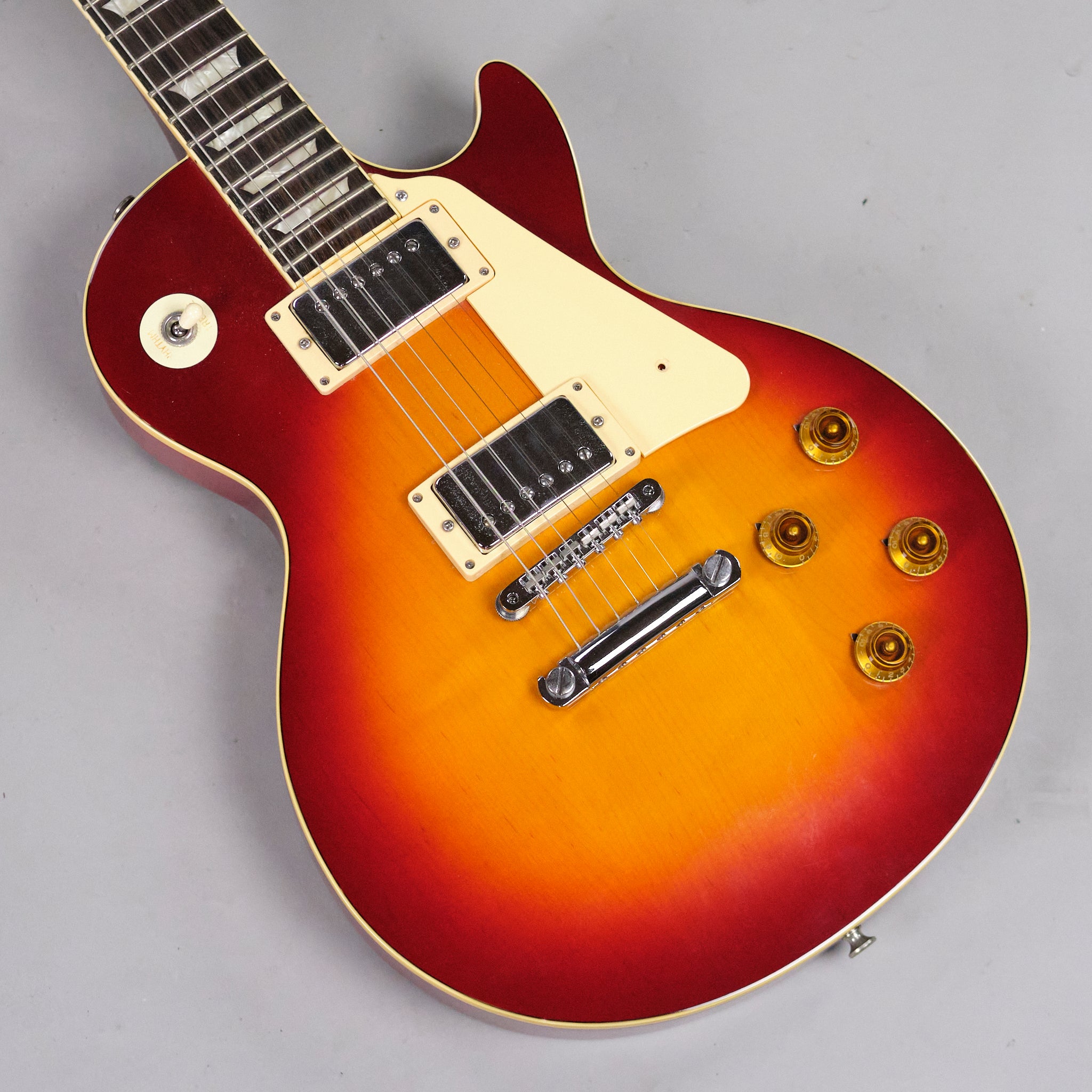 c1980s Yamaha LP400 Lord Player  (Japan, Cherry Sunburst)