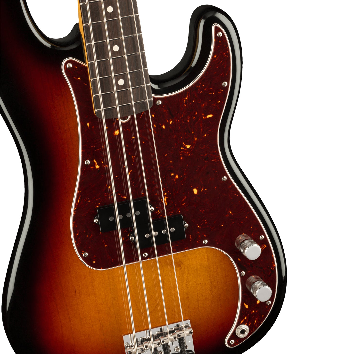 Fender American Professional  ll Precision Bass (Rosewood Fingerboard, 3 Colour Sunburst)