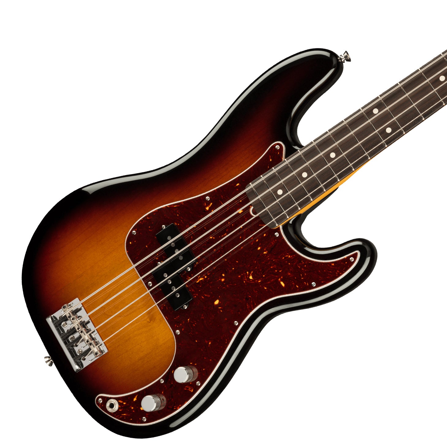 Fender American Professional  ll Precision Bass (Rosewood Fingerboard, 3 Colour Sunburst)