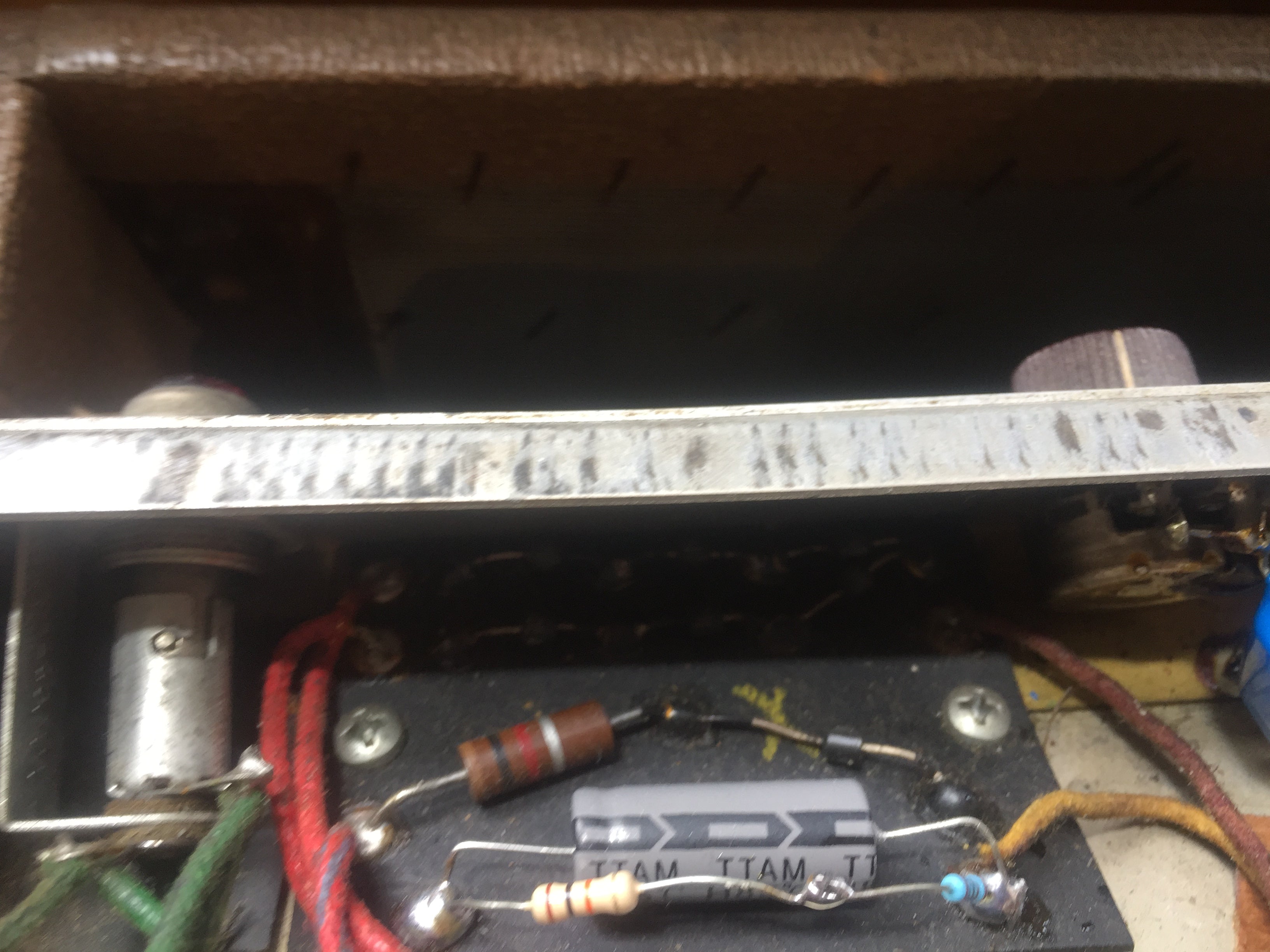 c1963 Fender Super Amp (USA, Brownface, 240v)