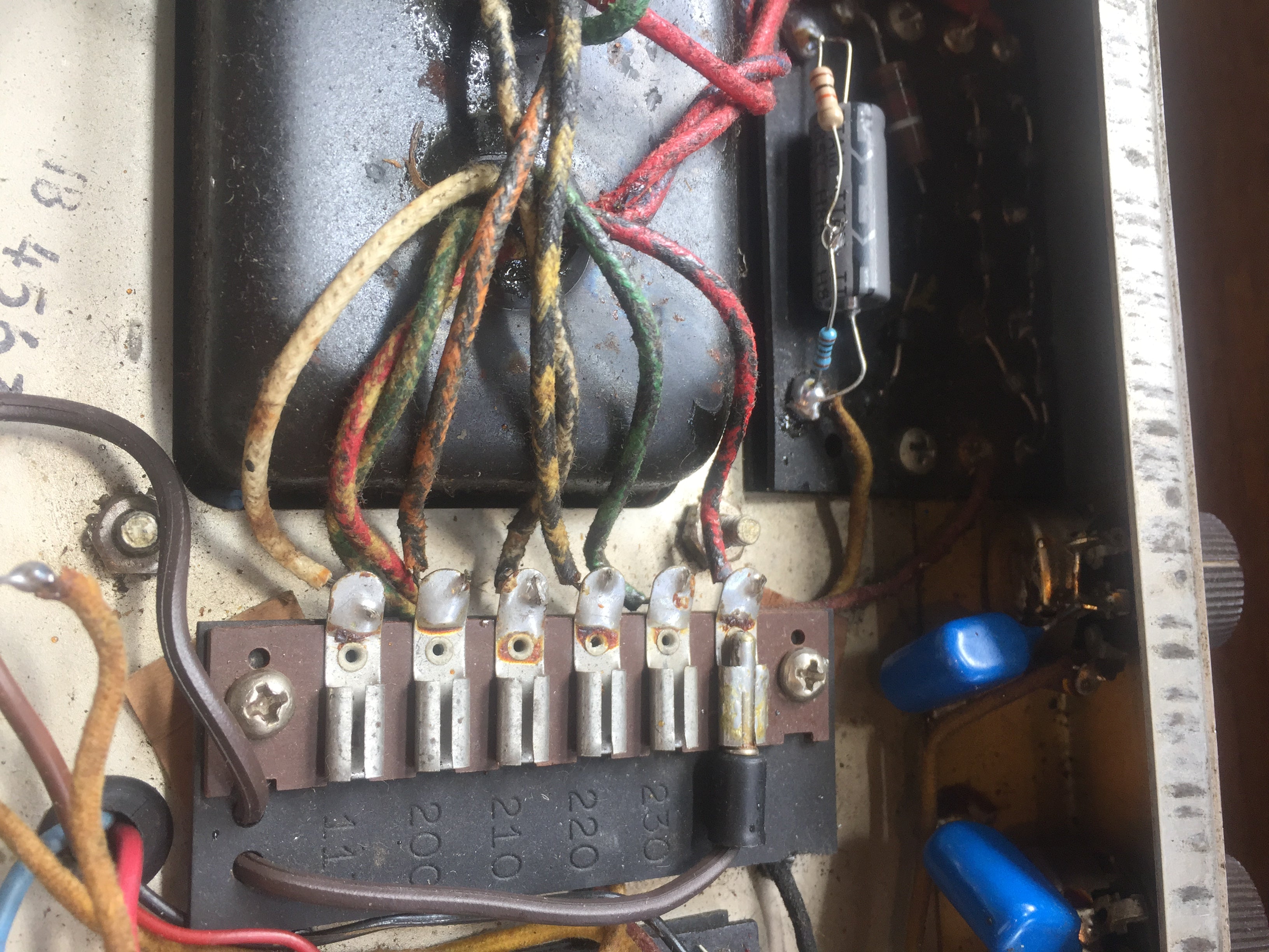 c1963 Fender Super Amp (USA, Brownface, 240v)