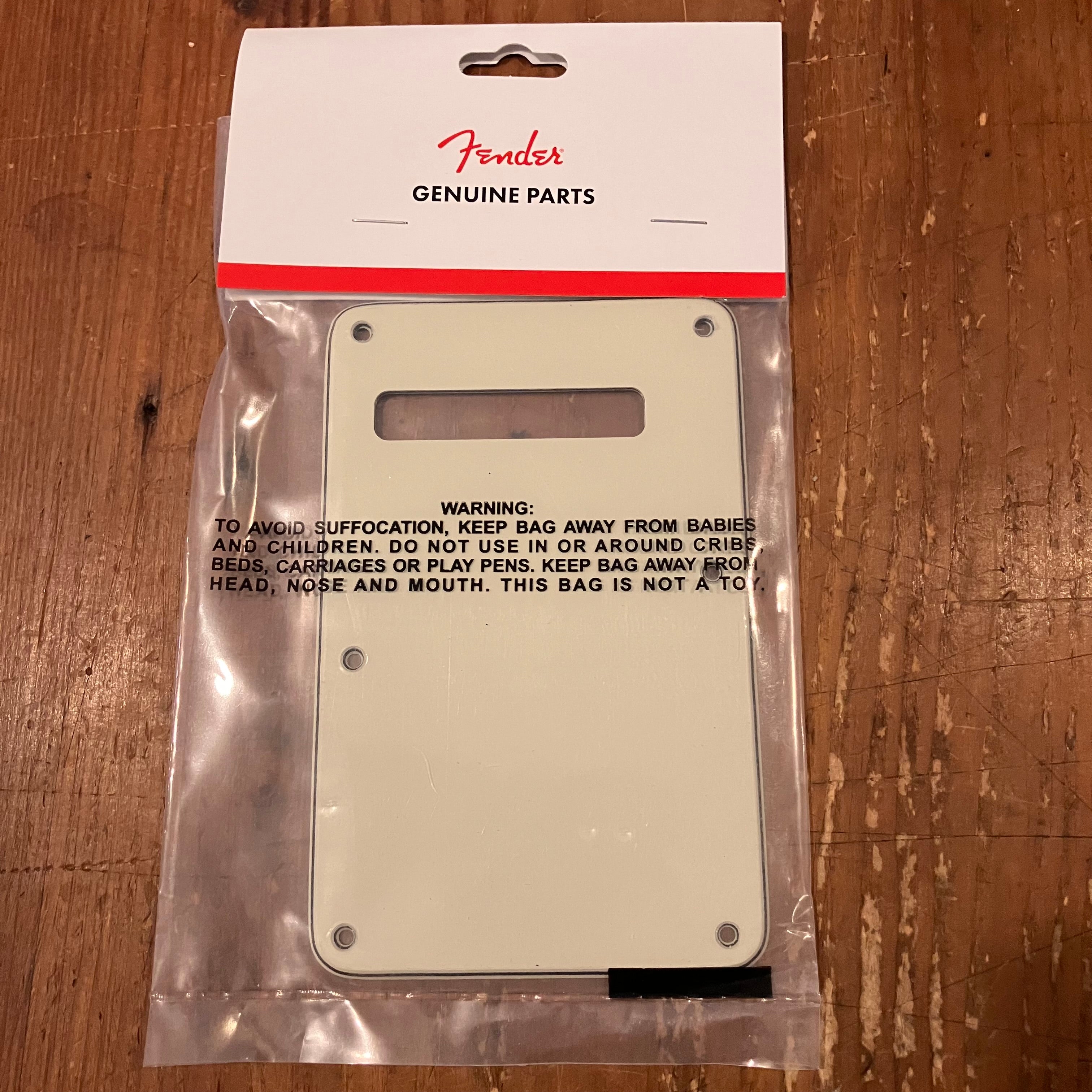 Fender Stratocaster Back Plate (Mint Green)