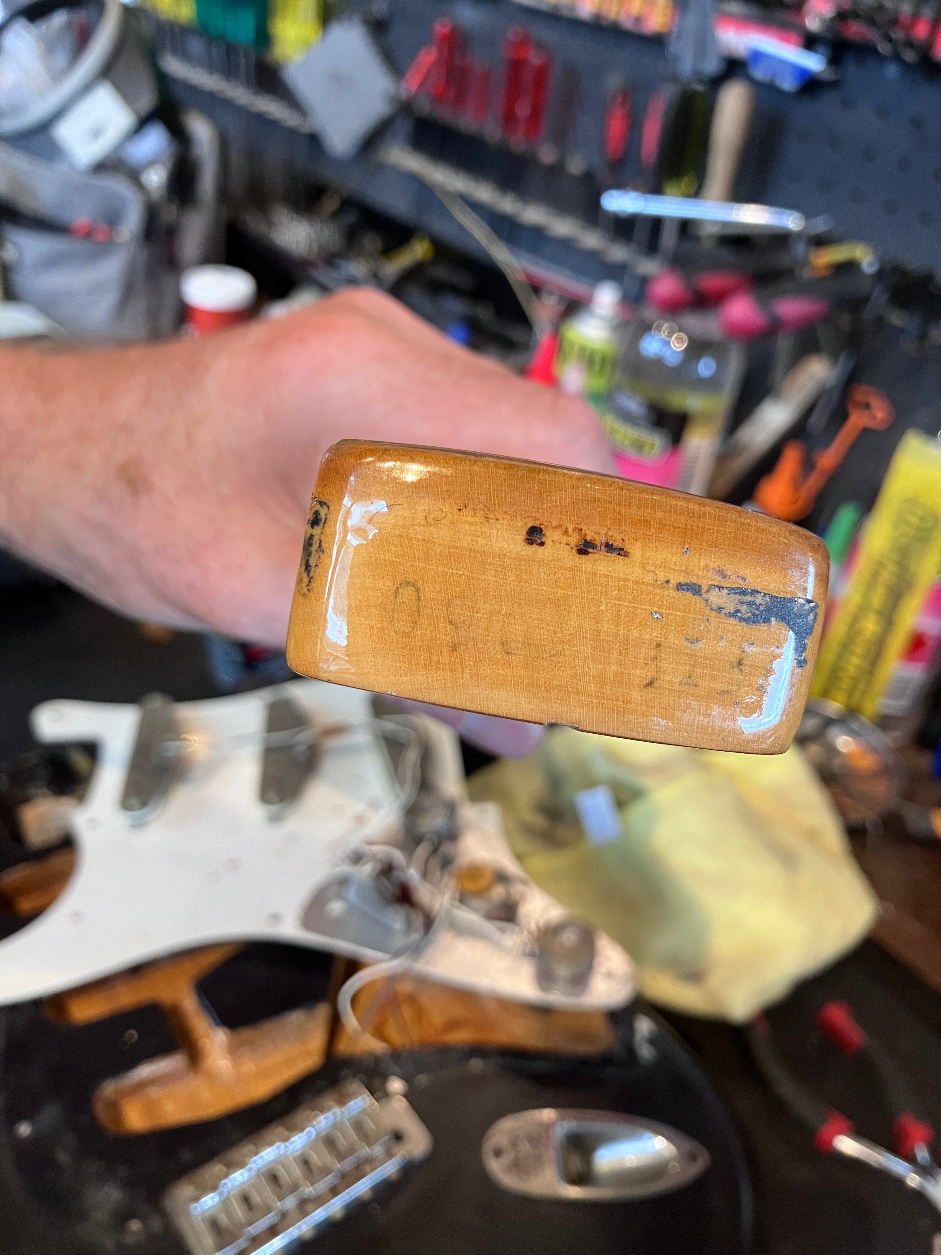 1974 Fender Stratocaster (USA,  Black Refinish, HSC)