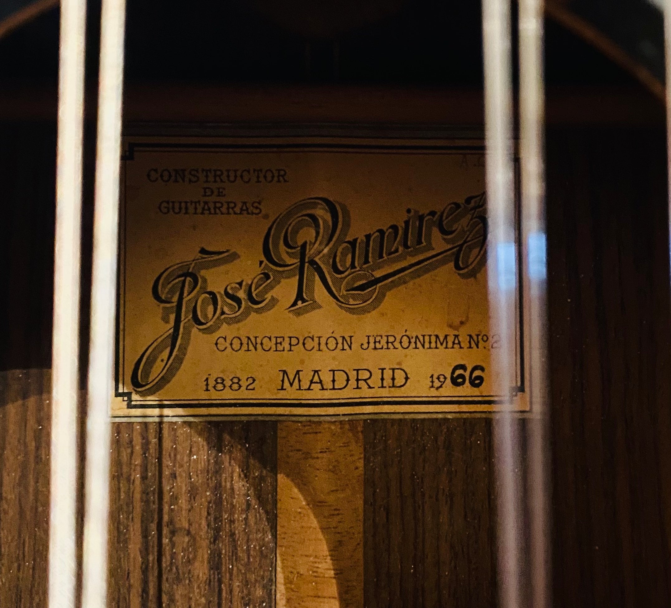 1966 Jose Ramirez III 1A Classical Guitar (Spain, HSC)