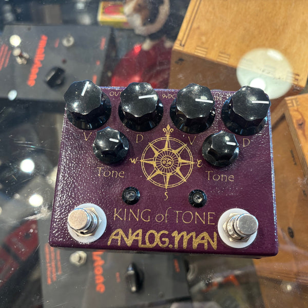 ギター ANALOGMAN KING of TONE V4. King of Tone ver.4 【USED】 – PEDAL SHOP CULT
