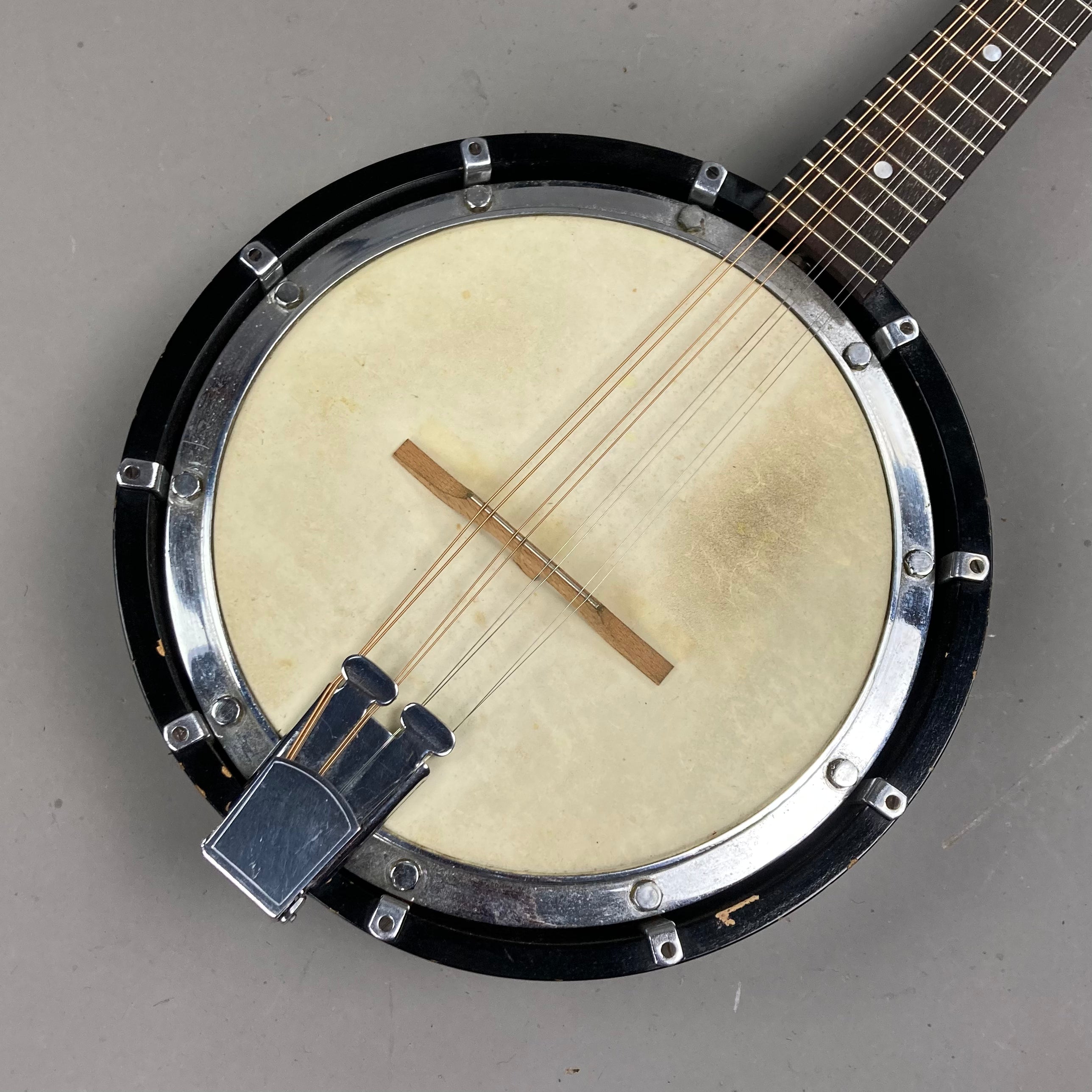 c1920s George Houghton & Sons Banjo Mandolin (England, OHSC)